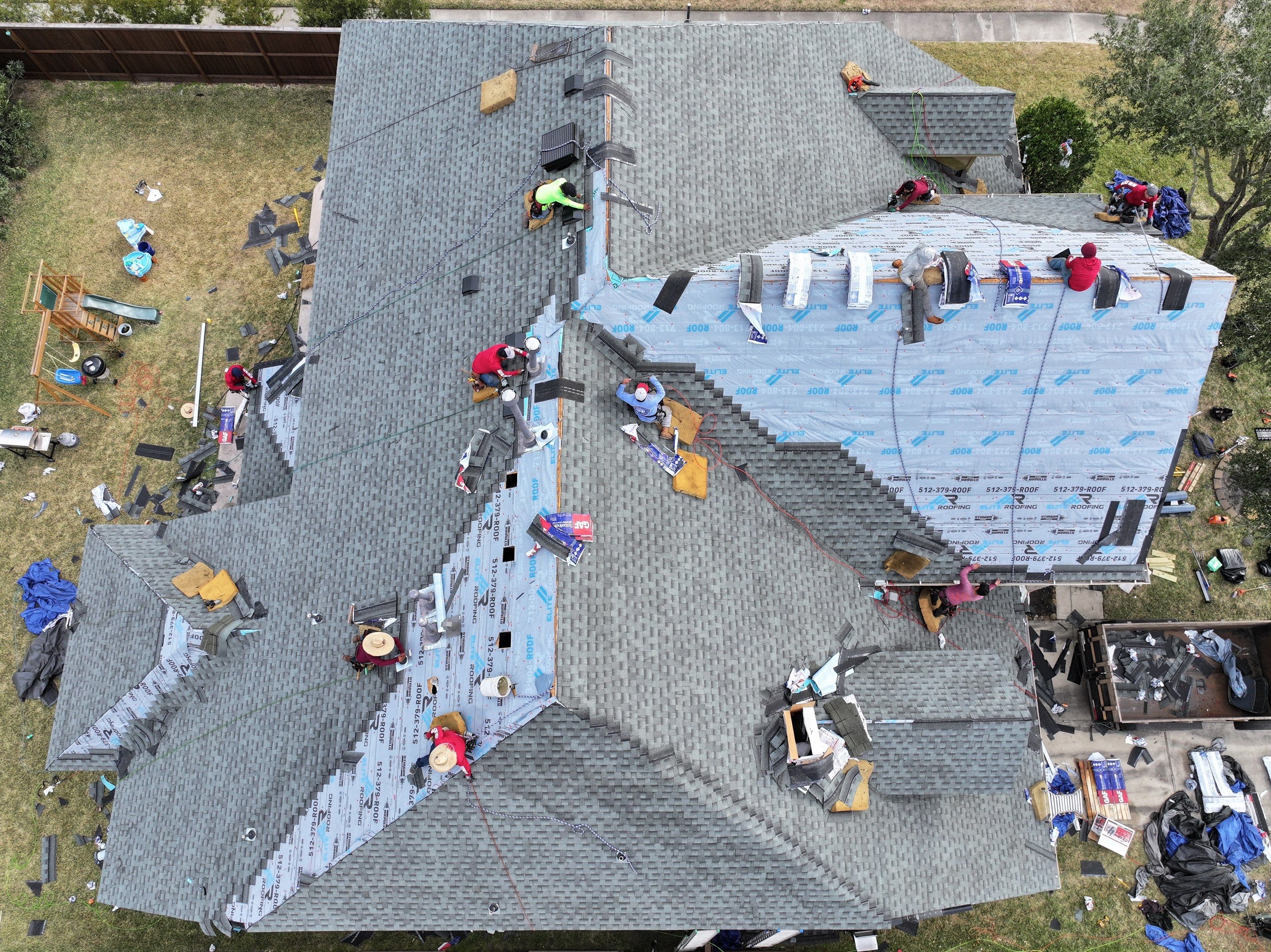 GAF HDZ - Slate by Elite Roofing LLC