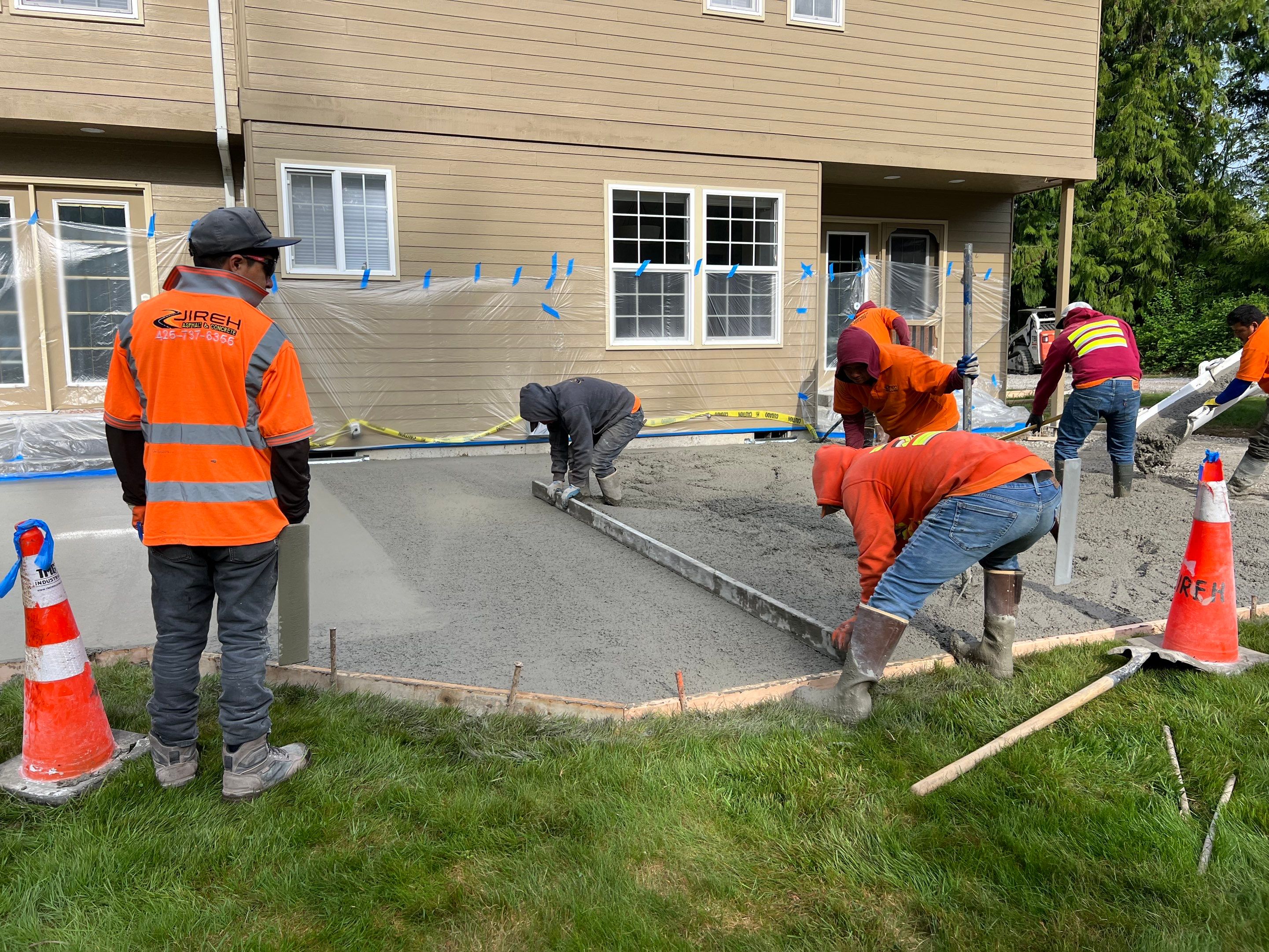 Eric | Patio Repair, Concrete project by Jireh Asphalt & Concrete Inc 