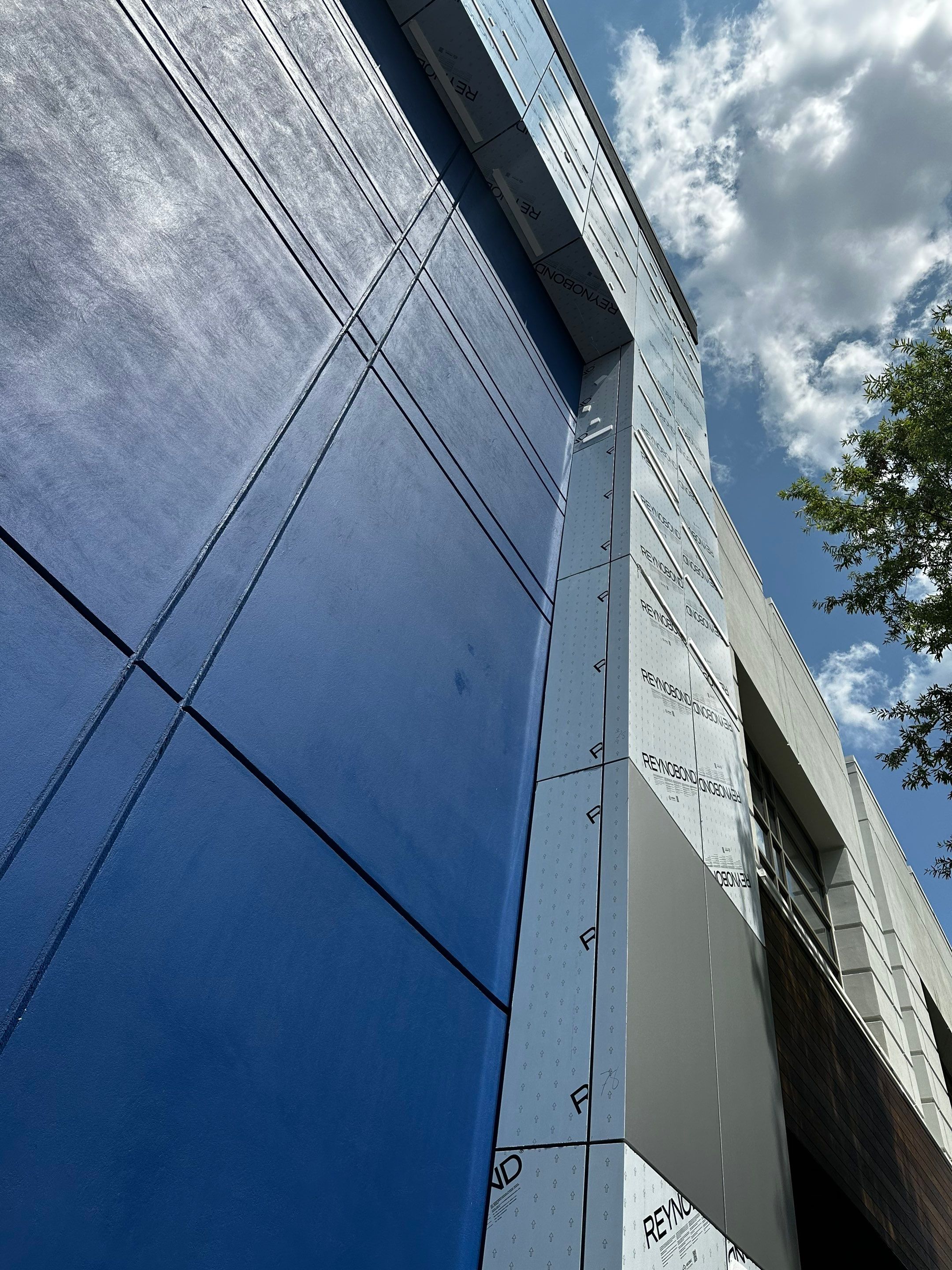 Exterior Installation using ACM Composite Panels by Infinity Metal Systems