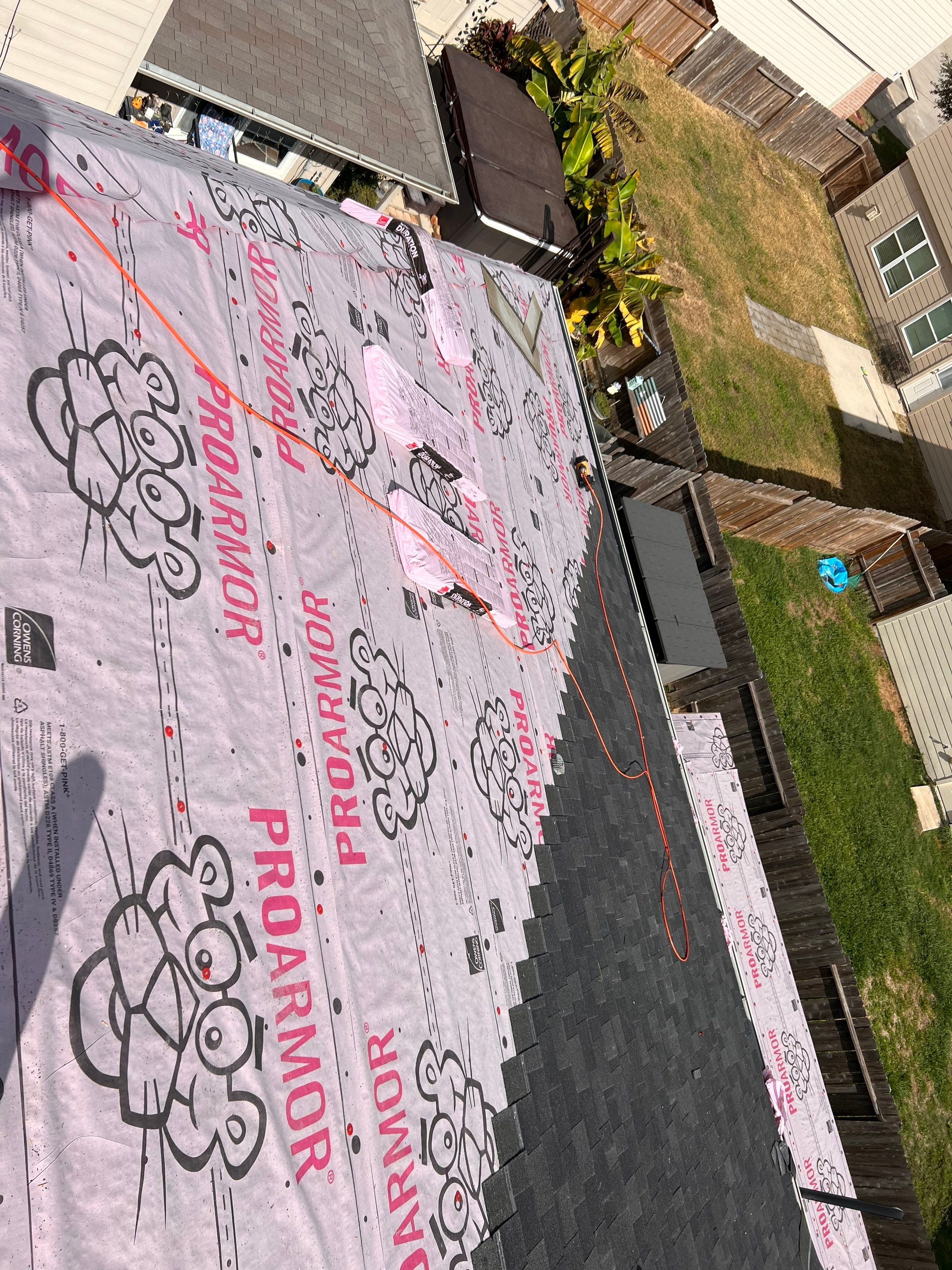 Residential Roofing Repair using Owen's Corning Duration (Lifetime) Shingles by Roof Repair Company