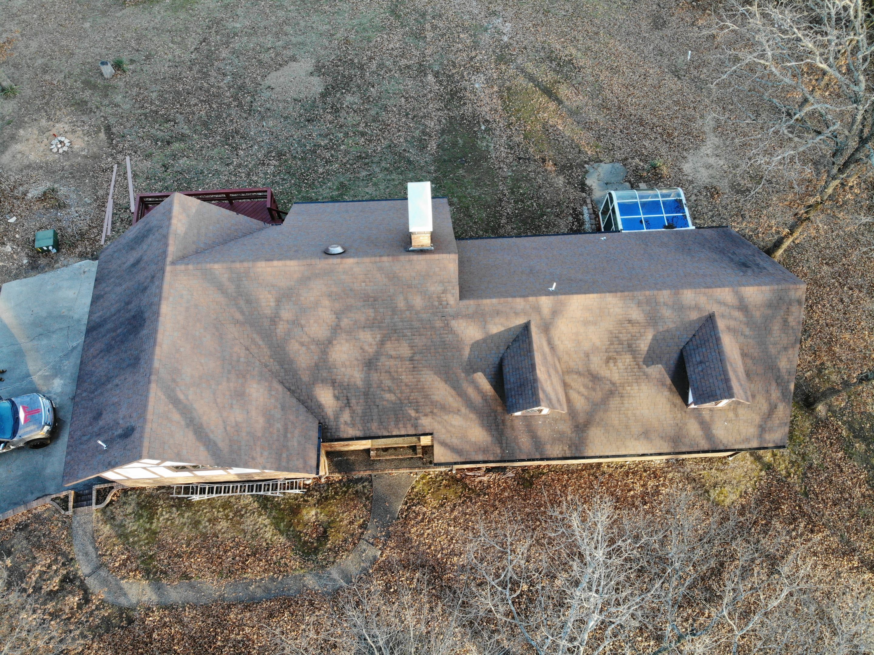 Residential Roofing Install - Atlas Pinnacle Pristine Shingles - Color Weathered Wood  by Titan Commercial & Residential Roofing 