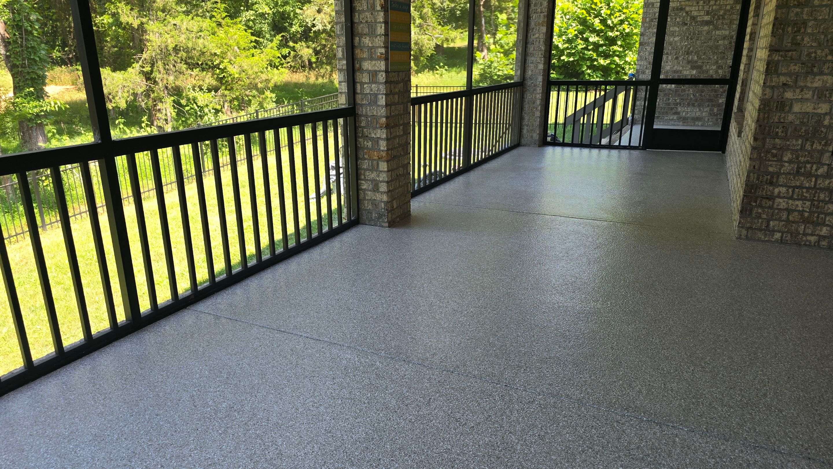Back Patio using Swan by Elite Floor Solutions