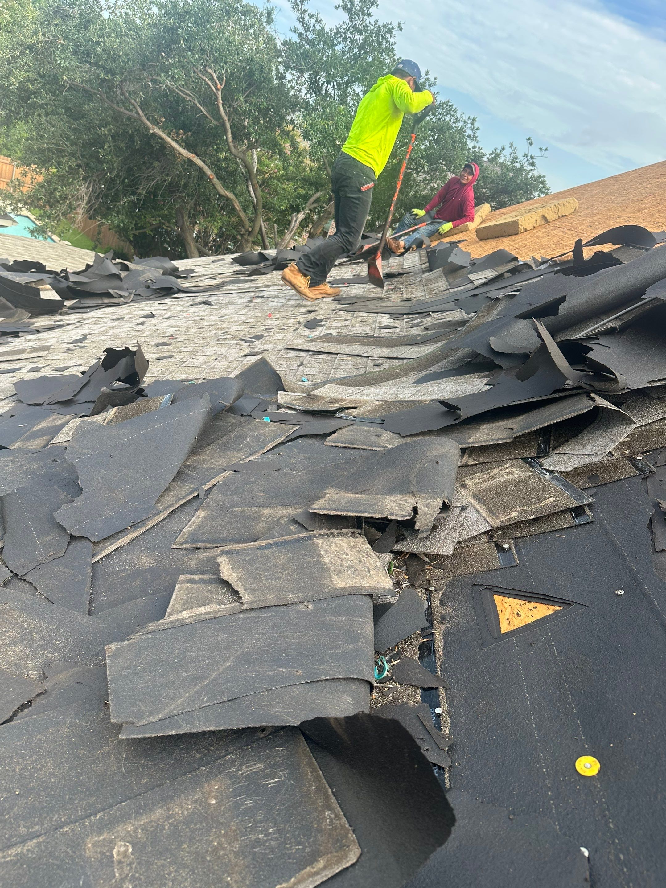 Residential Roof Replacement in Keller TX by Becker Roofing and Exteriors