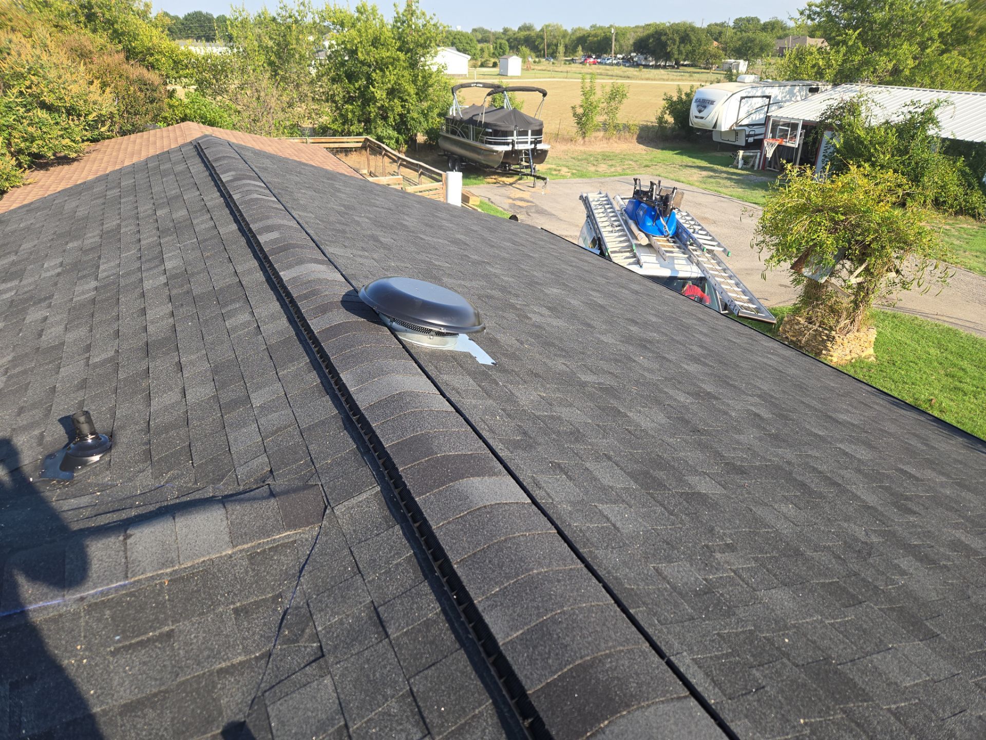 Project in Justin by Lonestar Roofing and Restoration LLC.