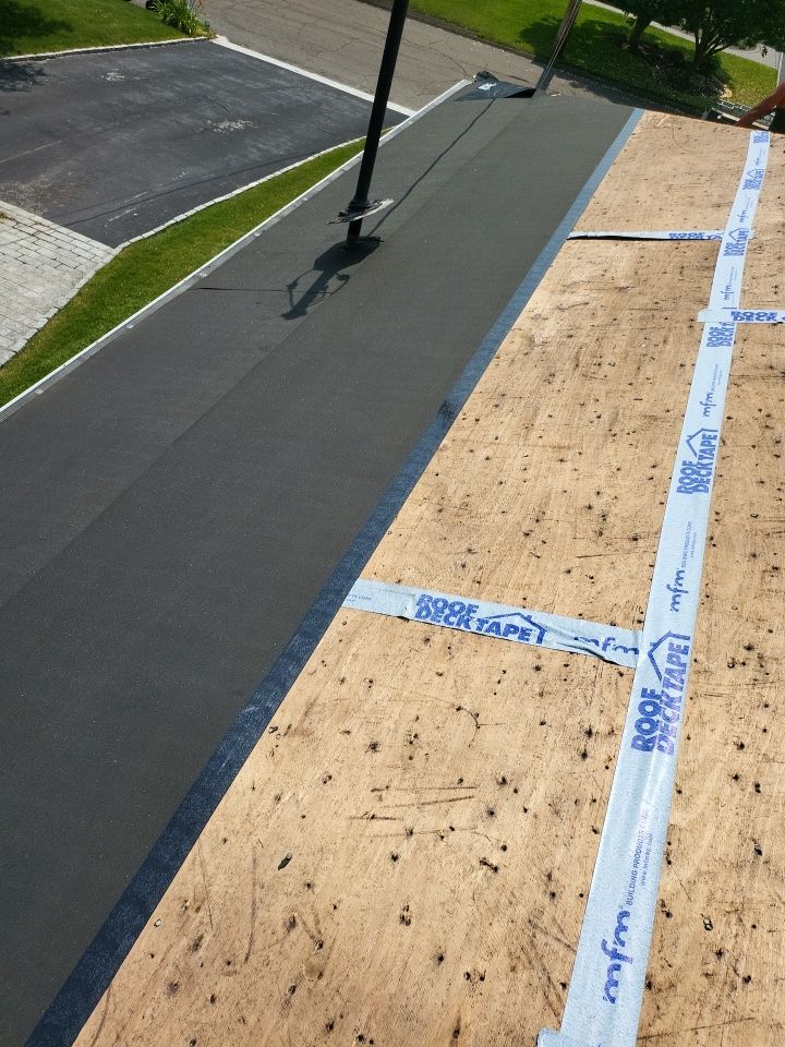 Residential Roofing Installation using Owens Corning Duration Onyx Black by A Plus Exterior