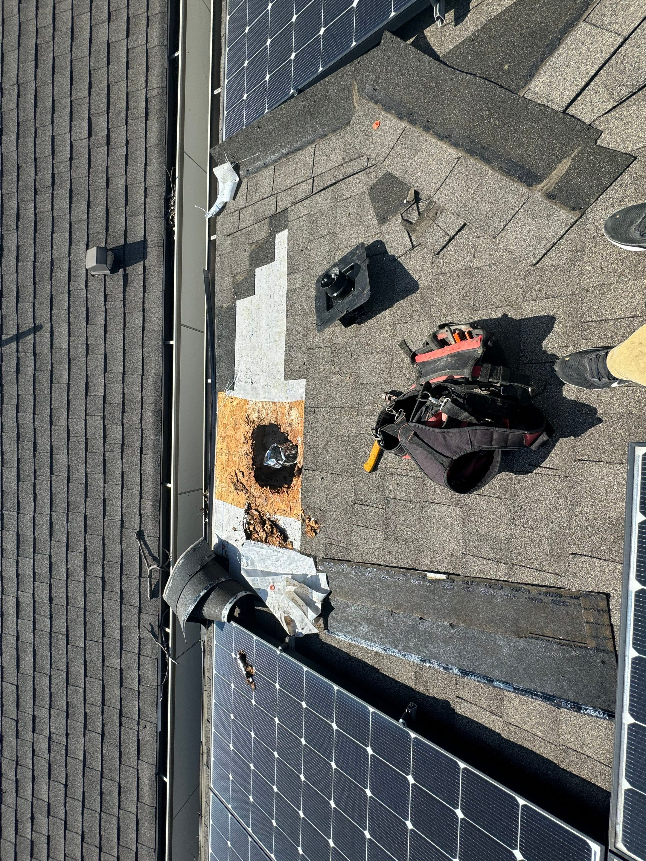 Project in Houston, TX by Associates Roofing Unlimited 