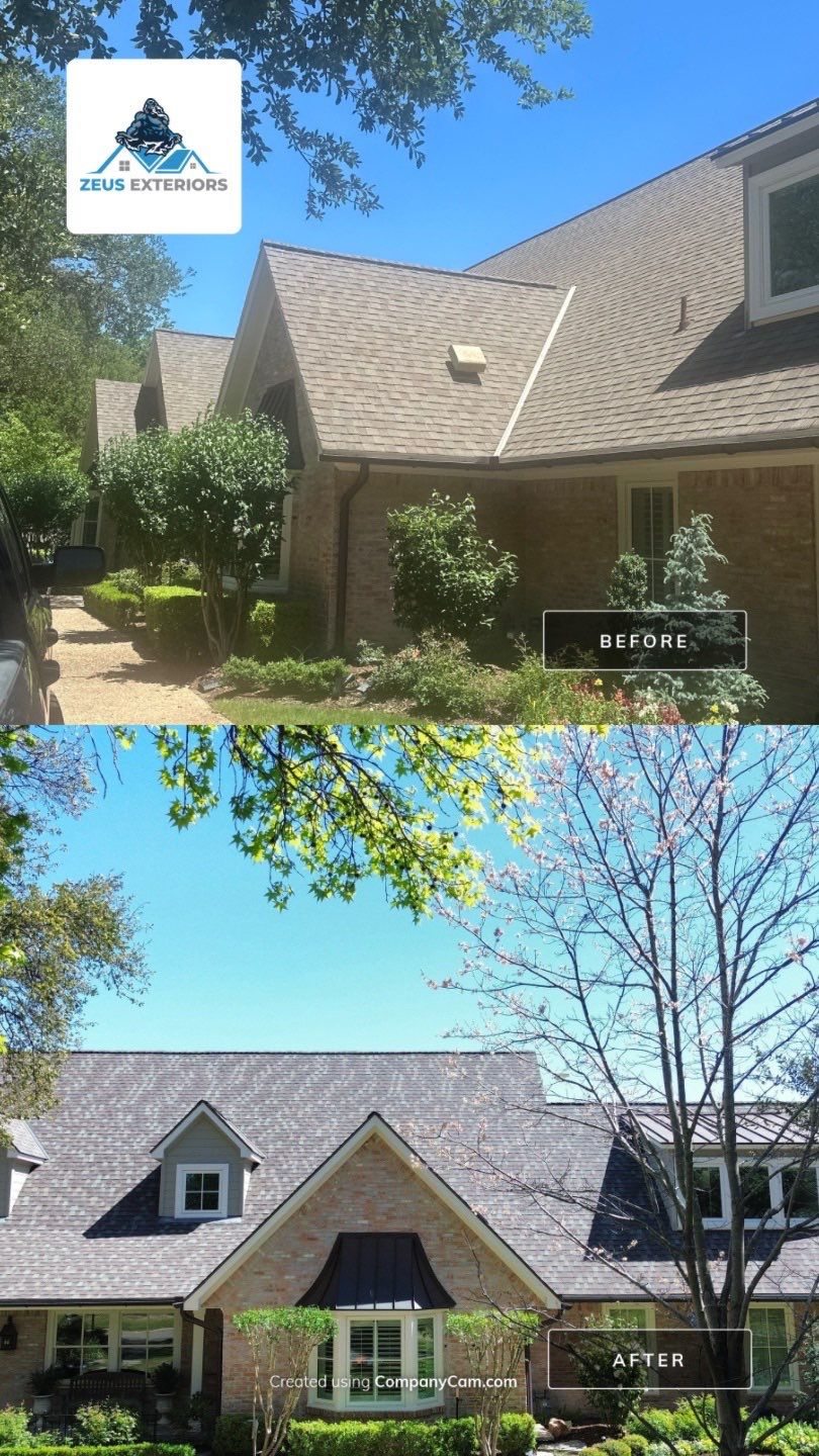 Project in Dallas by Zeus Exteriors