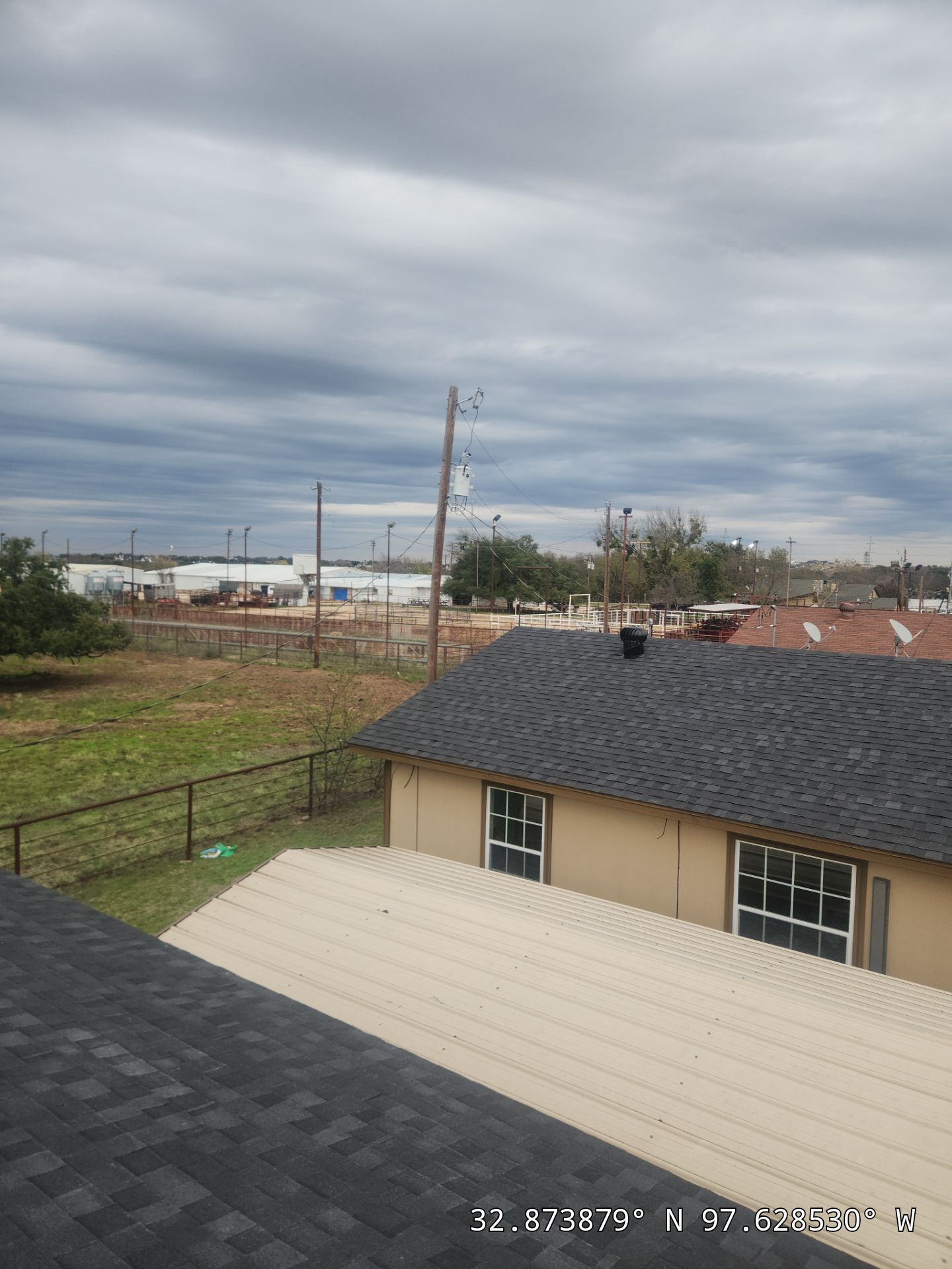 Project in Weatherford by Lonestar Roofing and Restoration LLC.