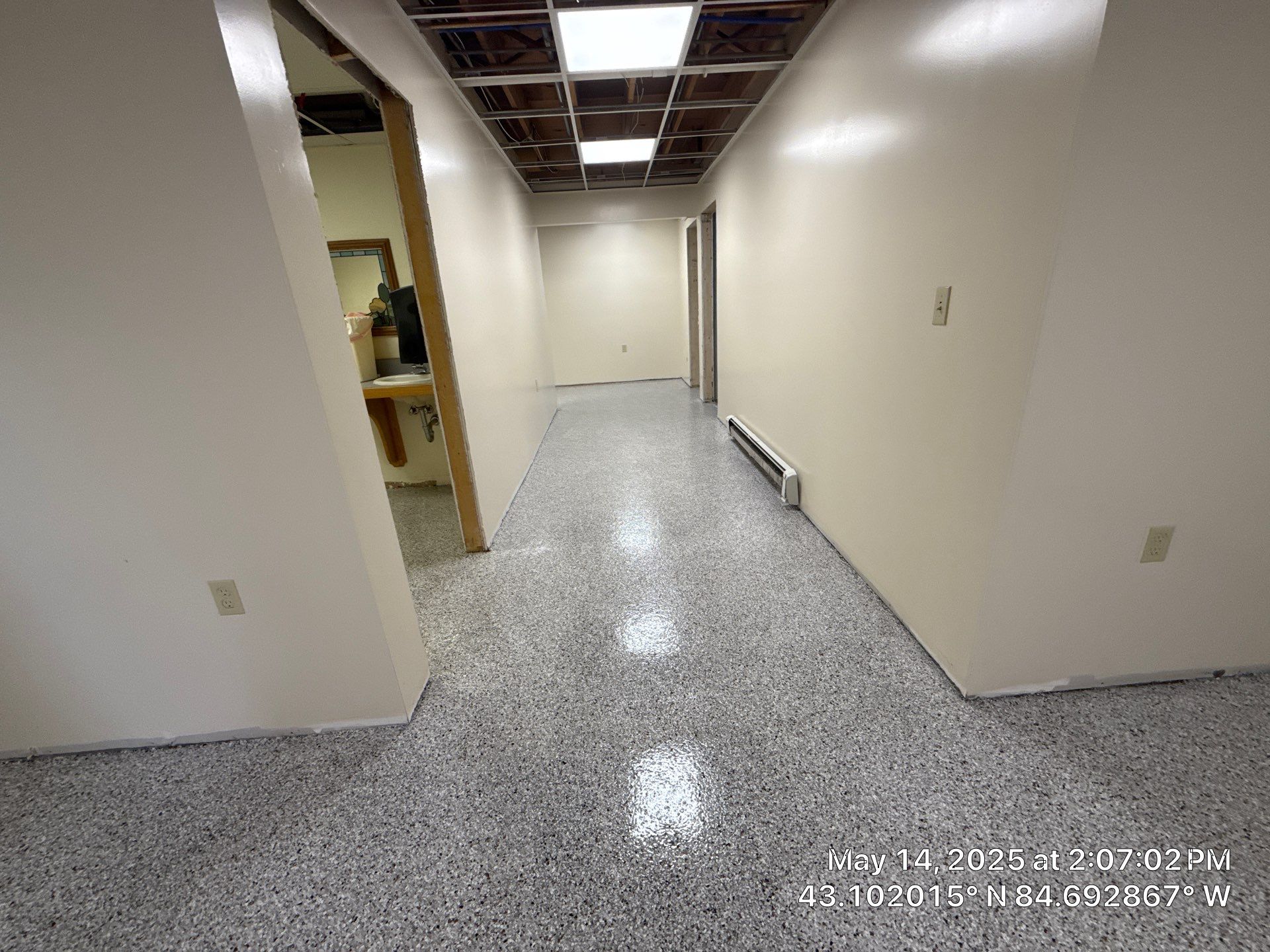 Project in Maple Rapids by Wise Coatings of Central Michigan