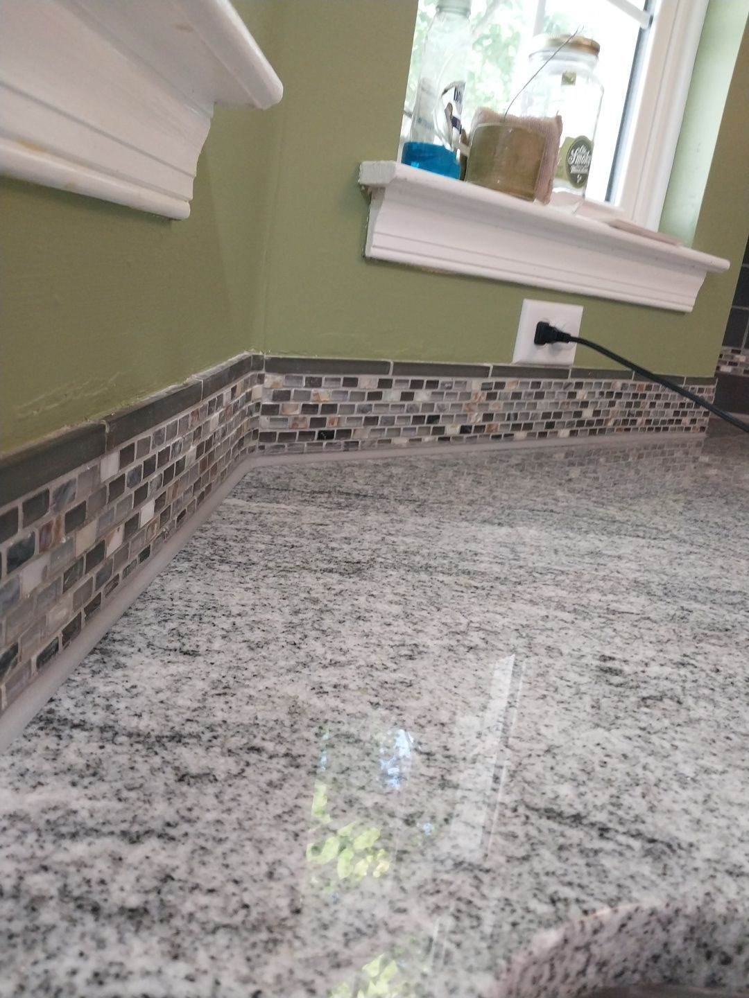 Kitchen Remodel using Caulk  by Laser Focused Solutions LLC