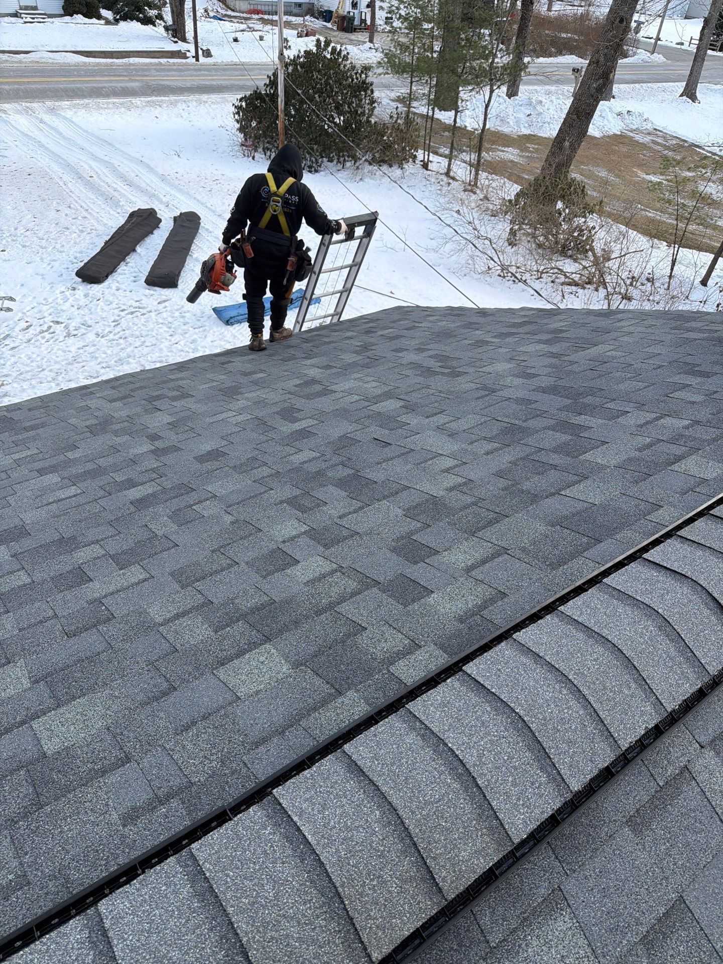 New Roof Install by Tall pine roofing