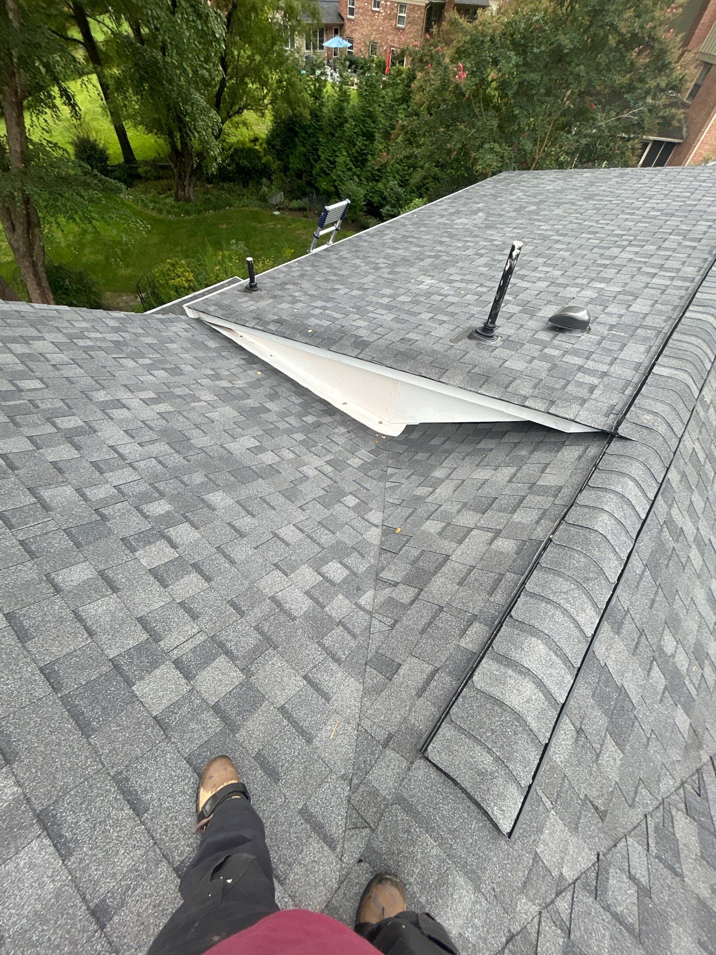 Falls Church: Roof Replacement with CertainTeed Landmark Pro in Max Def Pewterwood by RM Banning, Inc.