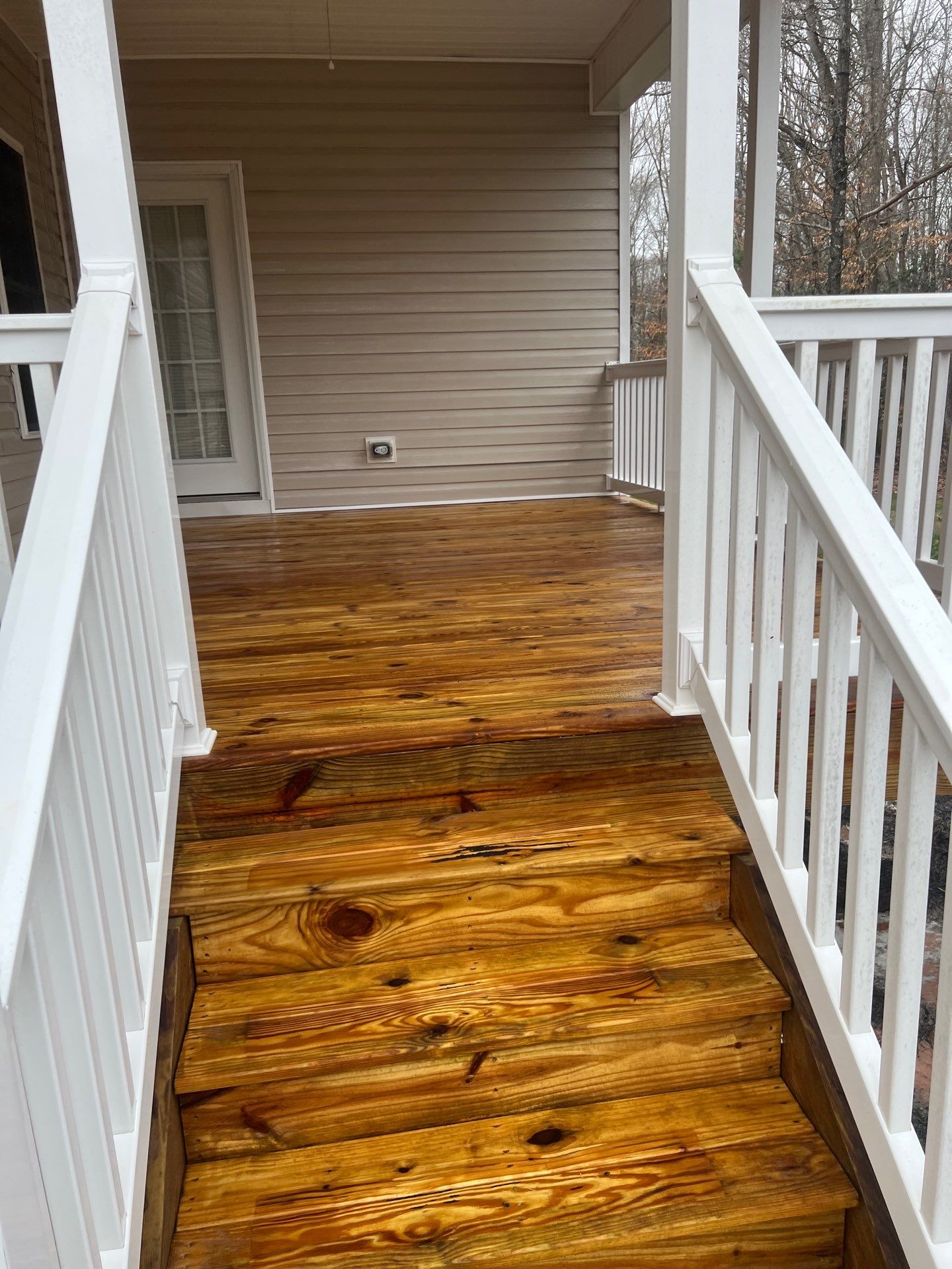 Weathered Deck using Wood Sealant by DuraSeal