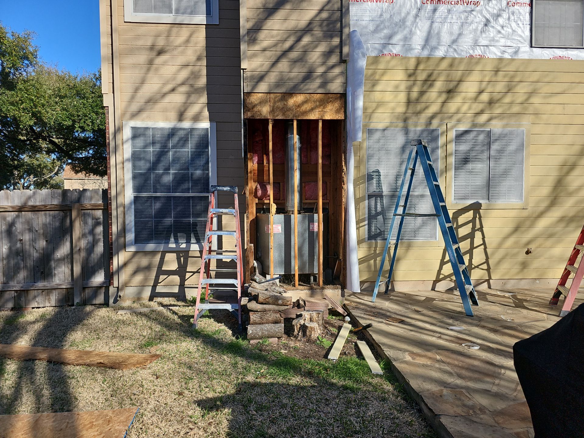 New Hardie Lap Siding & Board and Batten by DeZign Roofing & Exteriors