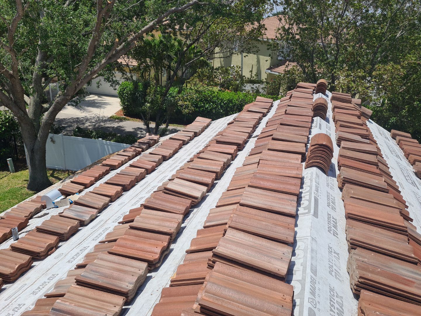 Residential Roofing Installation using Eagle Roofing Tile by BLUES BROTHERS ROOFING