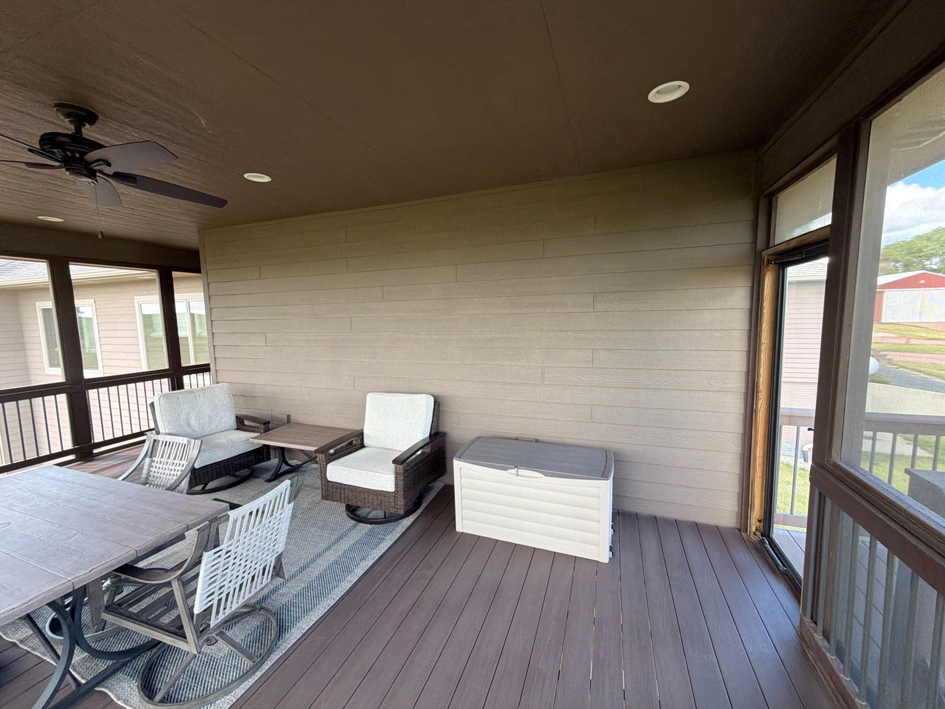 Full Exterior Siding Paint Restoration and Refresh in Garretson by Select Painting, Coatings & Garage Cabinets