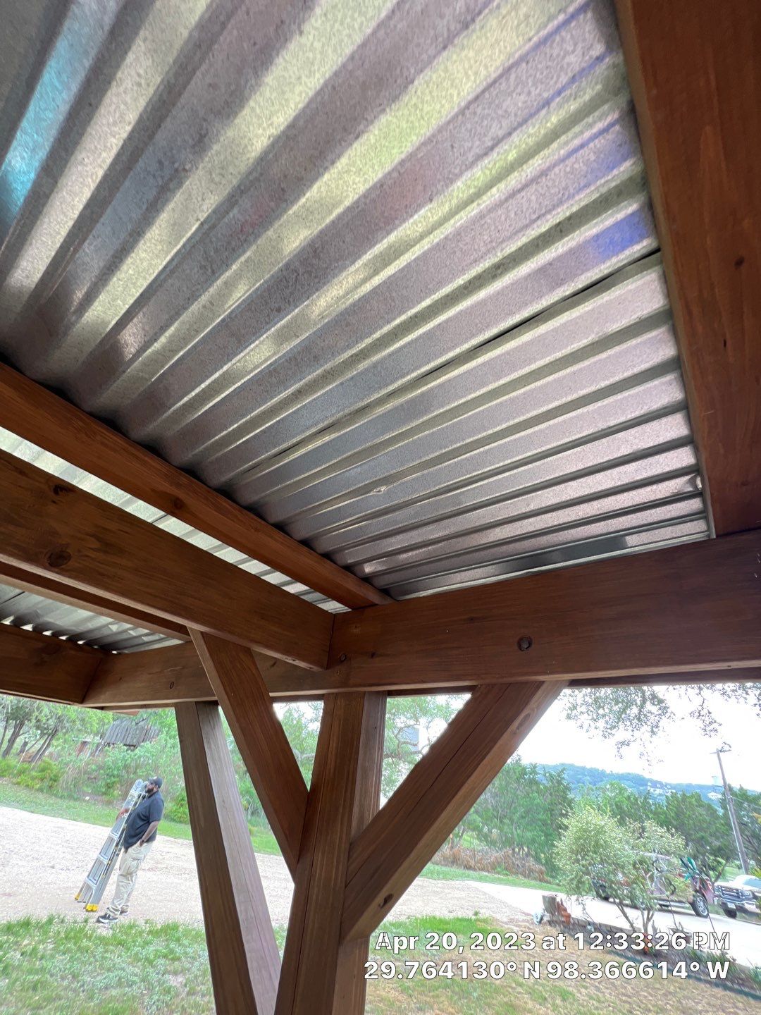 Residential Metal Roof Installation using McElroy Metal by Premier Roofing and Contracting