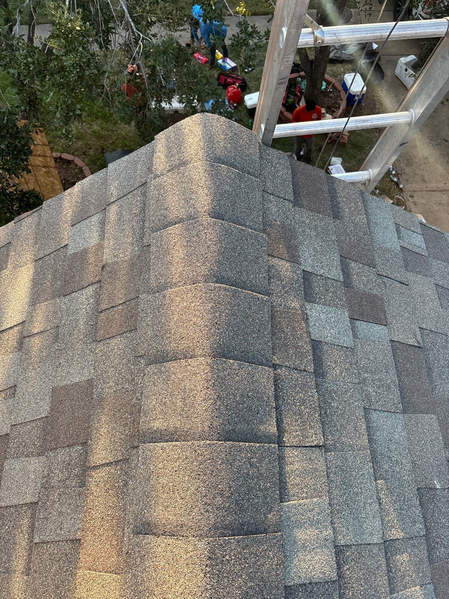 Residential Roofing Installation using Owen's Corning Duration (Lifetime) Shingles by Roof Repair Company