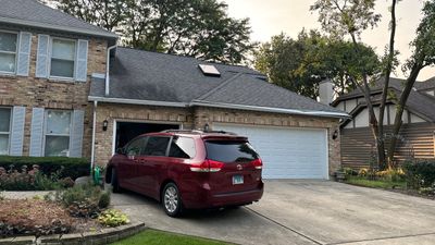 Completed gutter protection installation in Naperville, IL 60540