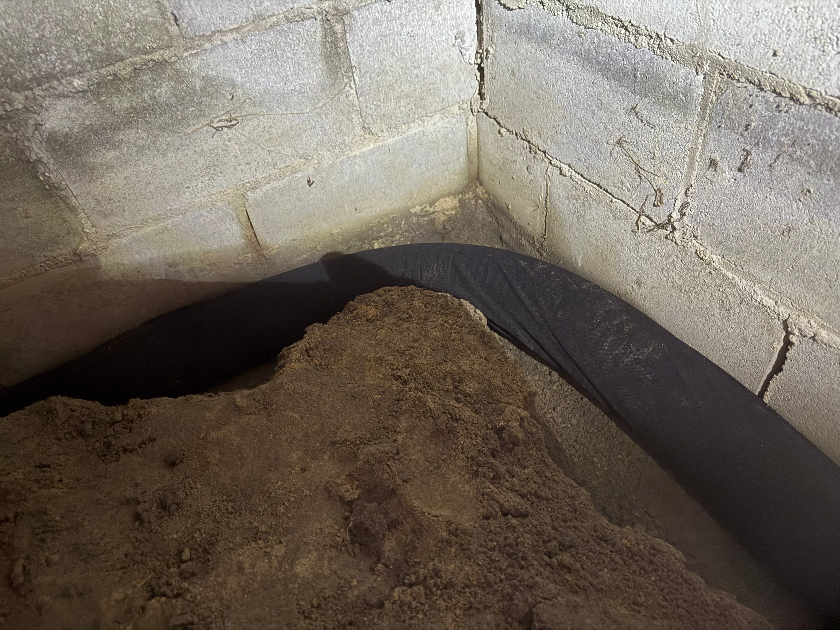 Project in Franklin by Patriot Crawl Space Repairs