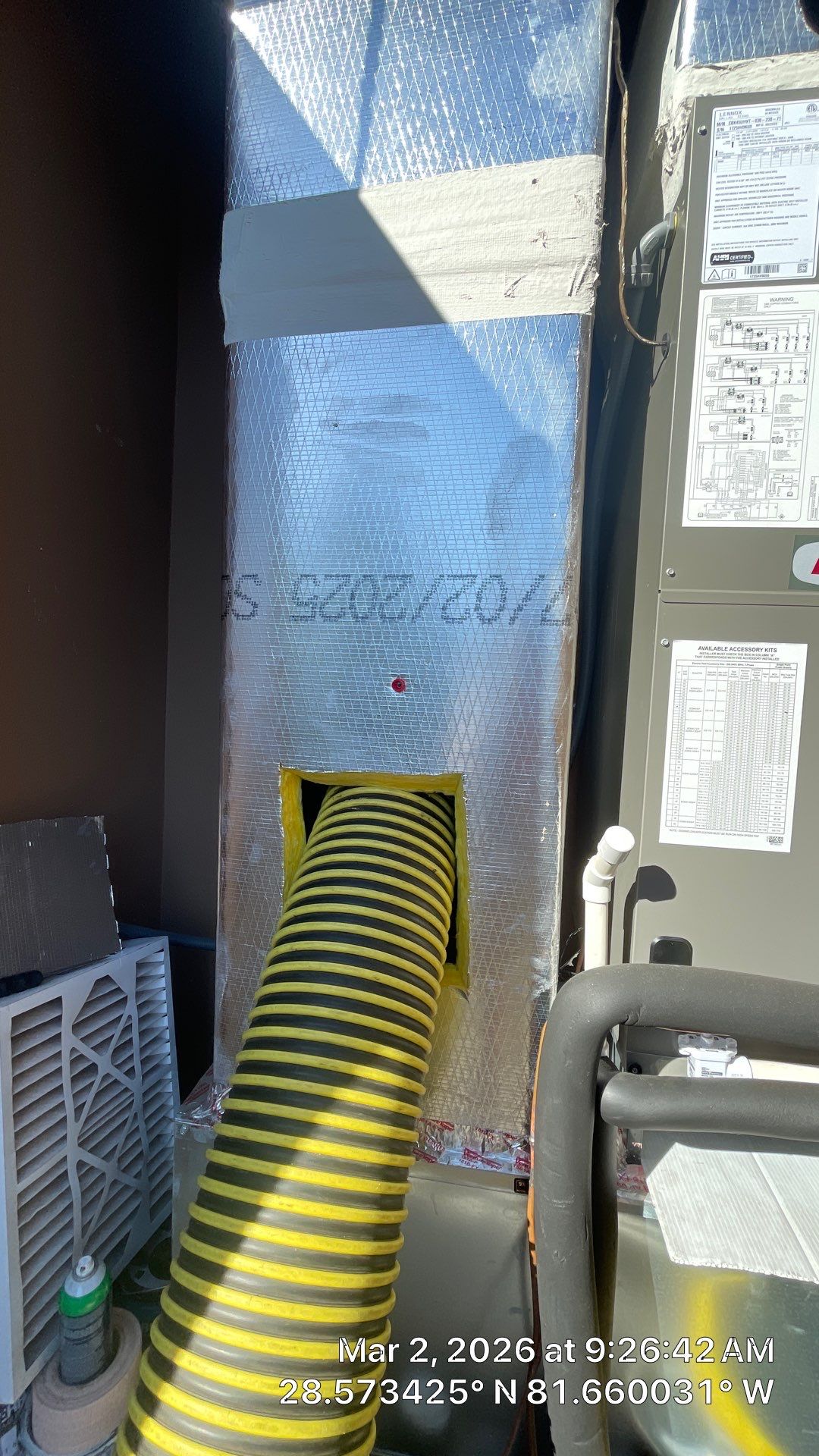 Air Duct Cleaning in Montverde by Hygienic Air, Inc