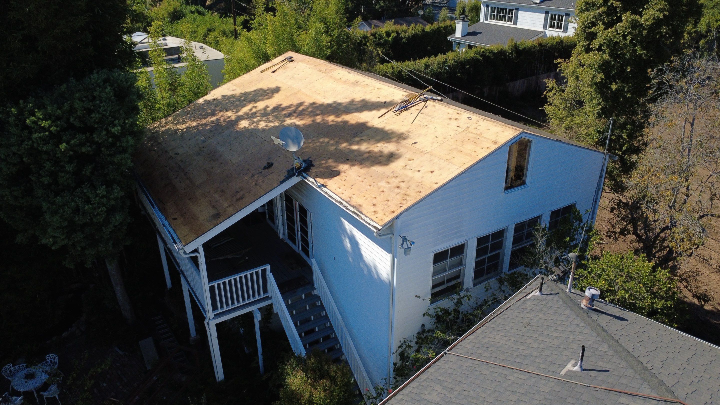 Residential Reroof in Brentwood by Hull Brothers Roofing