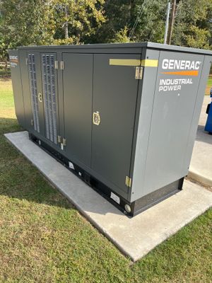 Generac Industrial Power Generator Preventative Maintenance in Conroe, Texas
