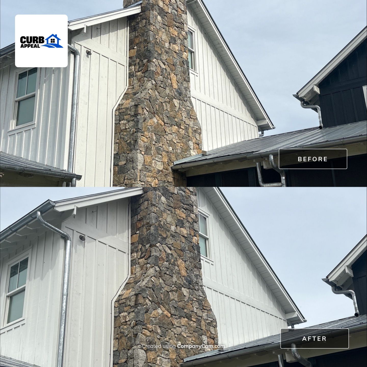 Exterior Siding and Porch Soft Wash in Georgetown, Tennessee by Curb Appeal 