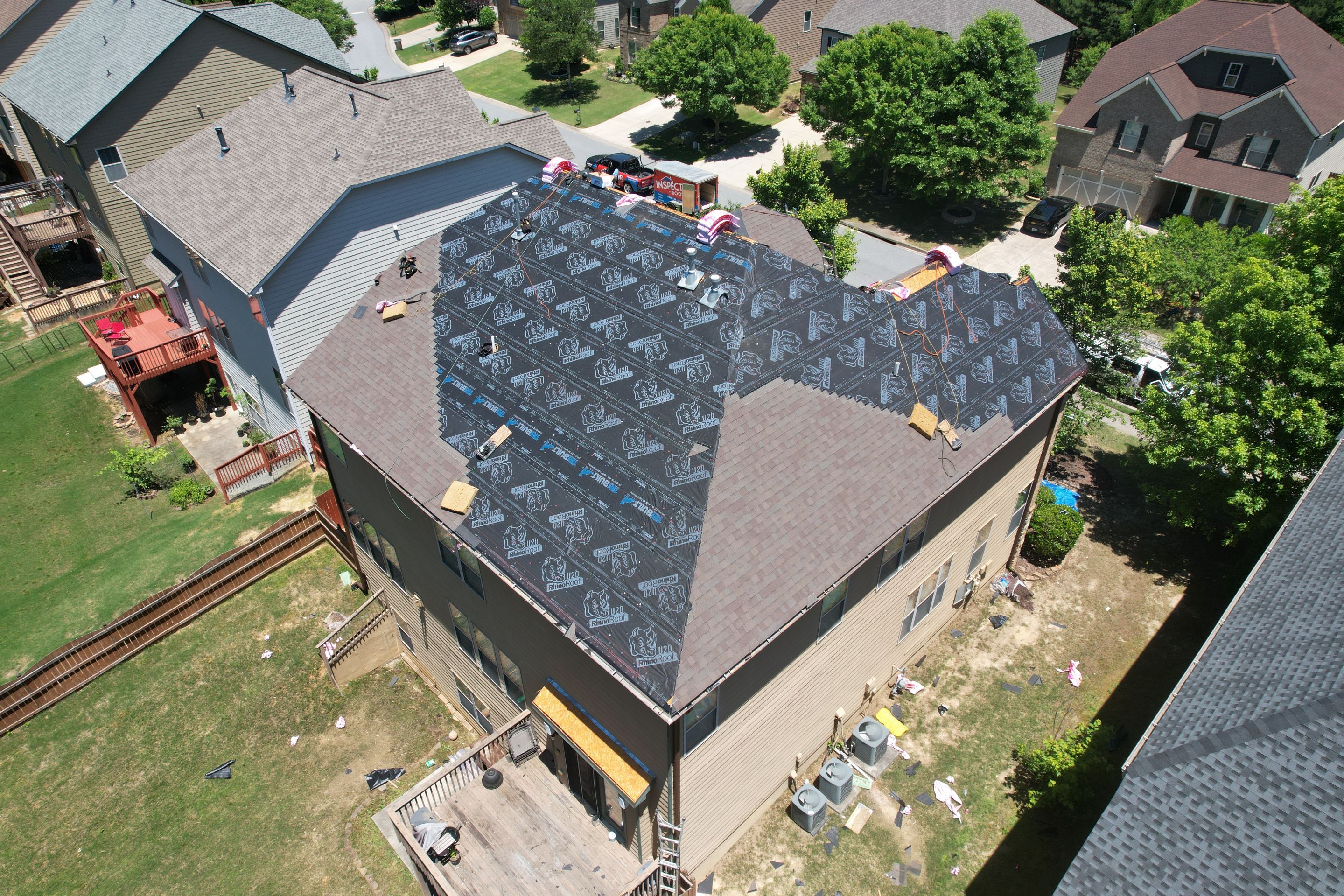 Residential Roof Replacement using Owens Corning by Inspector Roofing and Restoration