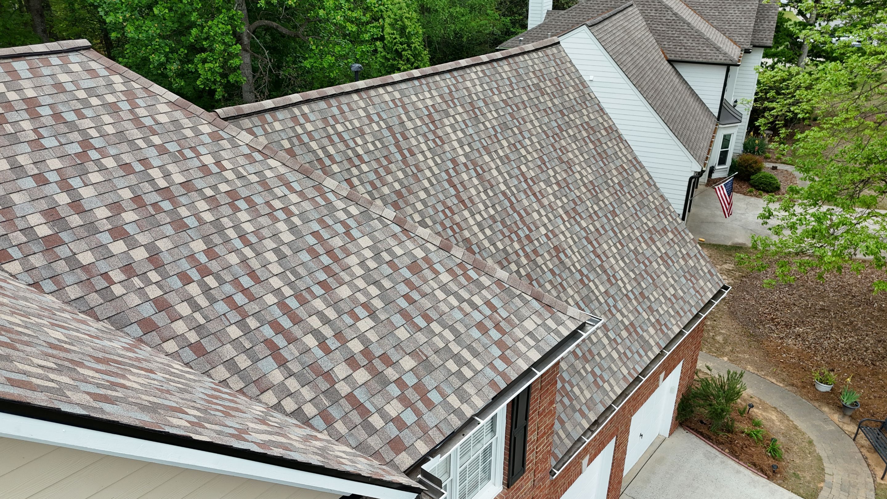 Cumming, GA Roof Replacement GAF Timberline HDZ Golden Harvest by Reset Roofing