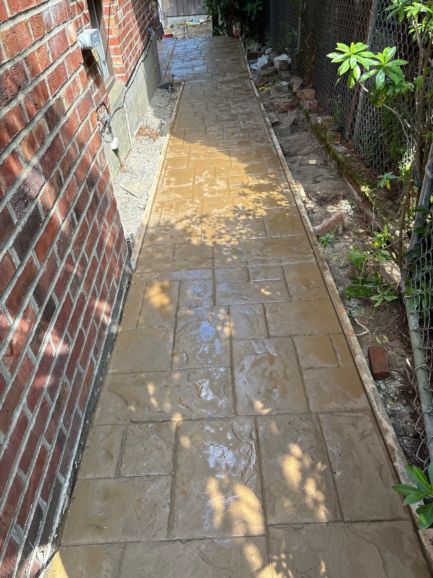 Stamped Concrete Patio | Seattle  by Jireh Asphalt & Concrete Inc 