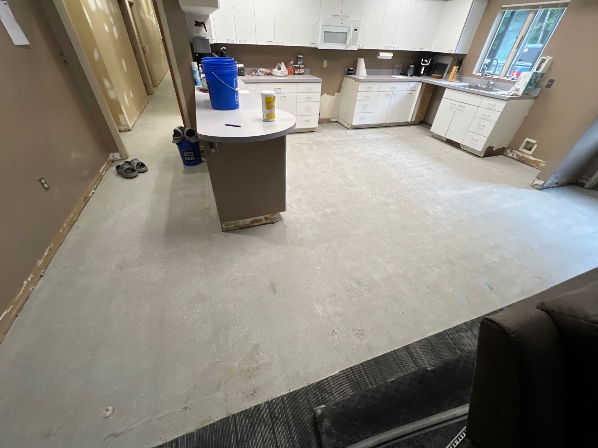 Muskegon Township Fire Department – Epoxy Flooring & Interior Painting by Gordon Painting
