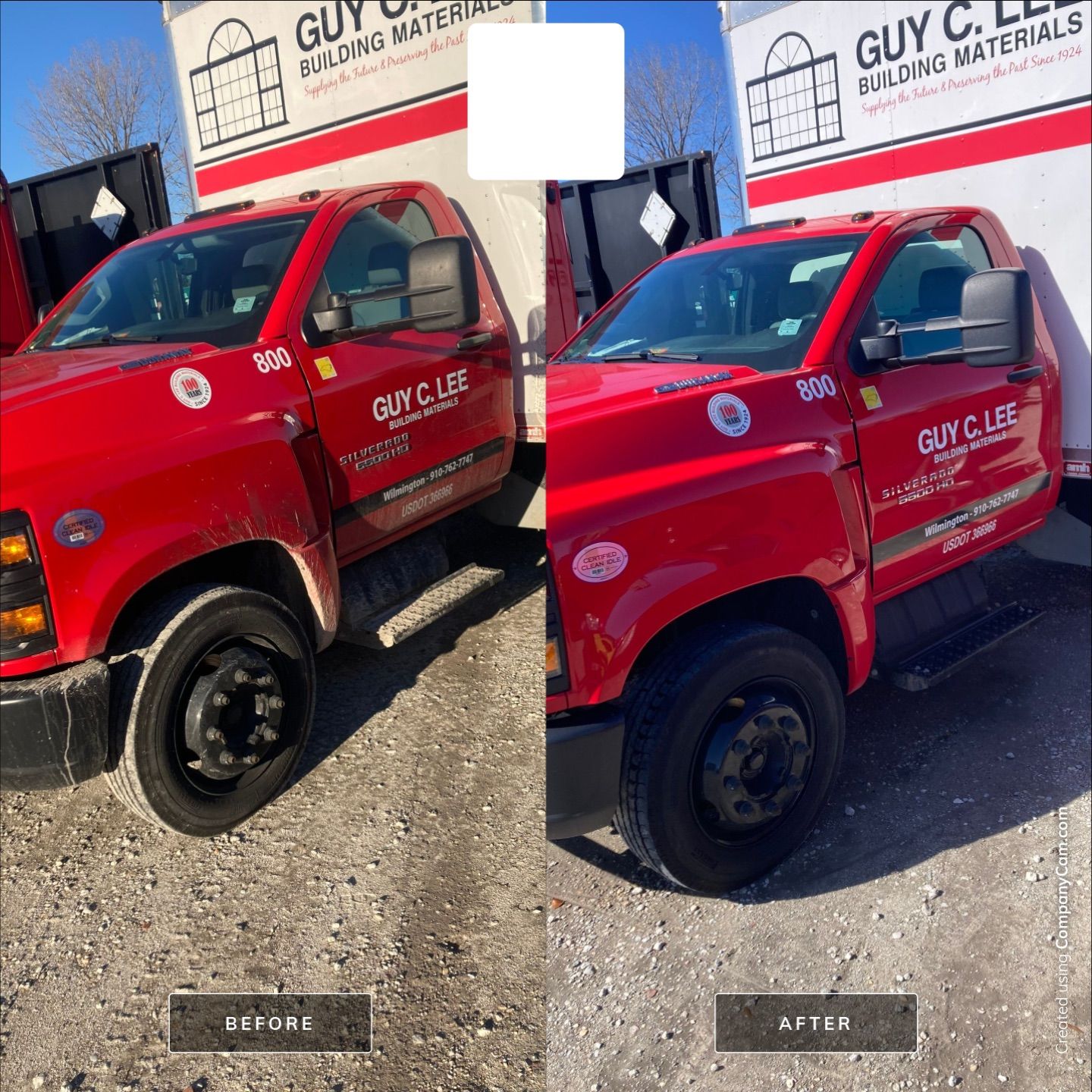 Fleet Washing in Wilmington by Shark Power Washing