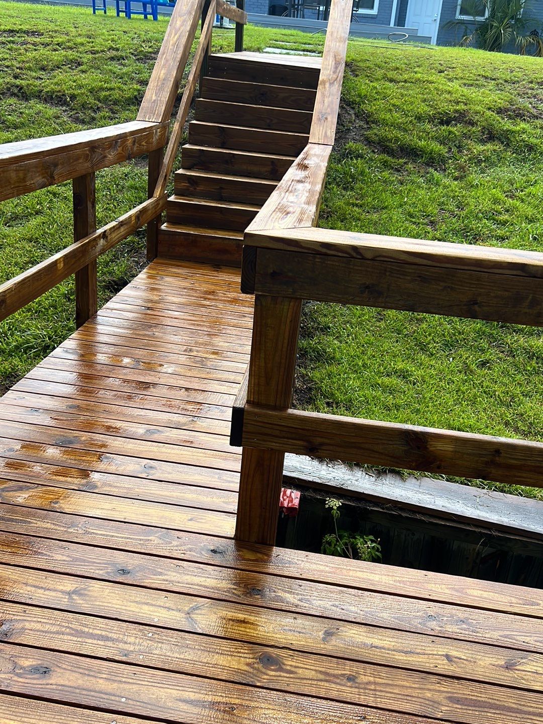 Dock using Wood Sealant by DuraSeal