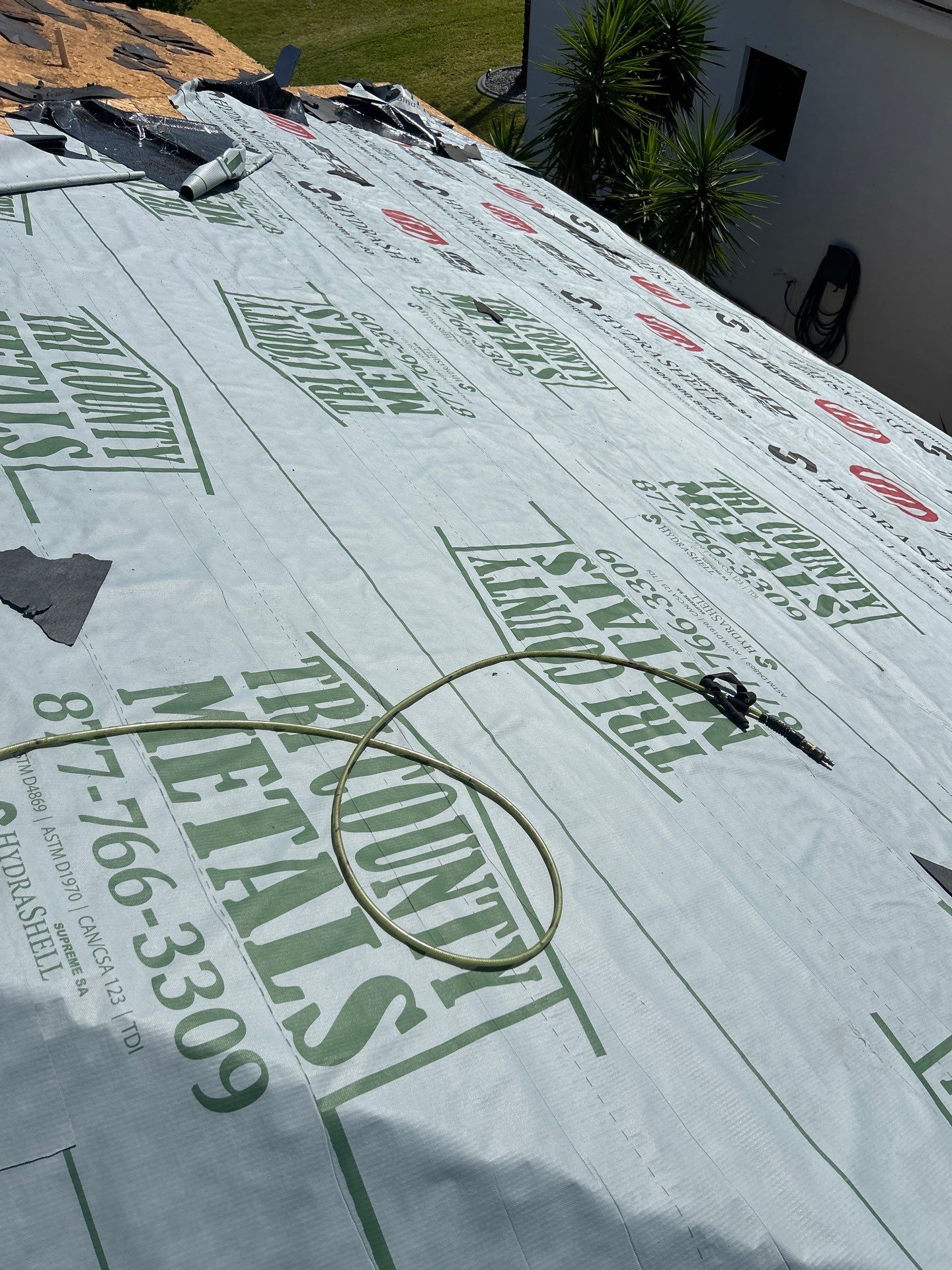 Residential Roofing Installation using Tri County Metal by 1st Class Roofing, Inc. 
