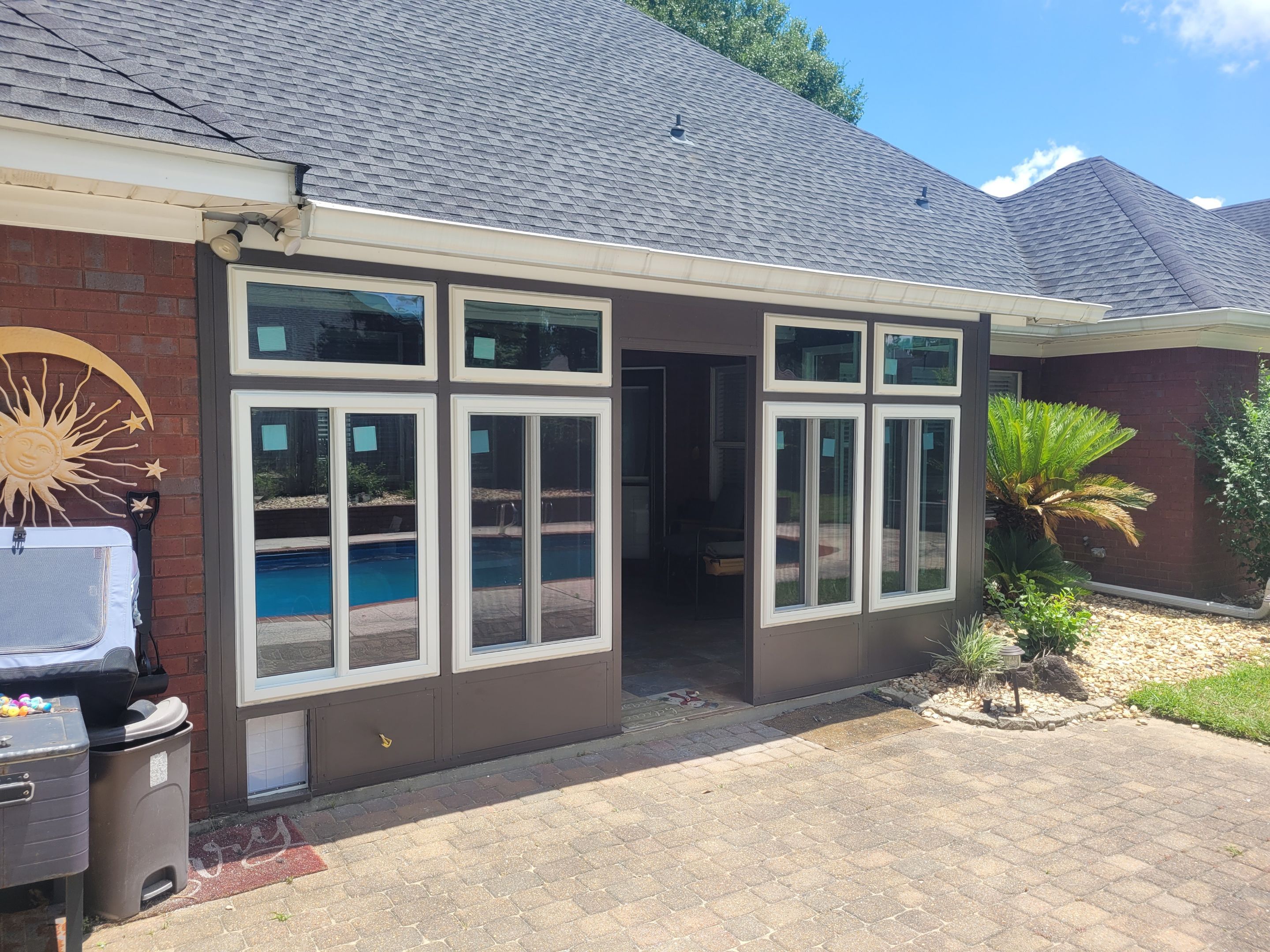 Screen Room to Glass Room Transformation by Titan Sunrooms