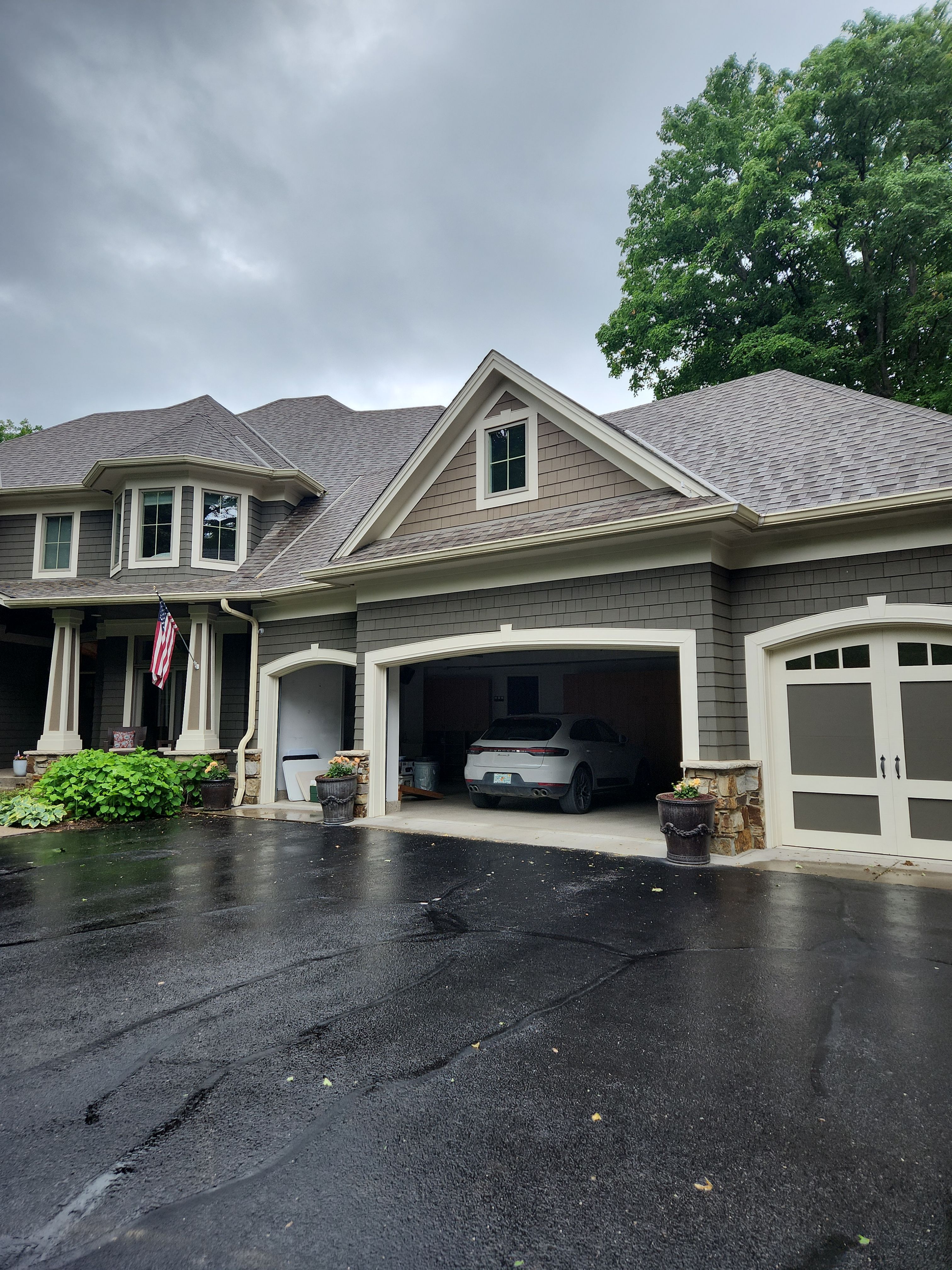 Leaf Blaster Pro Covers in Greenfield, MN by Next Level Seamless Gutters / Exteriors Inc.