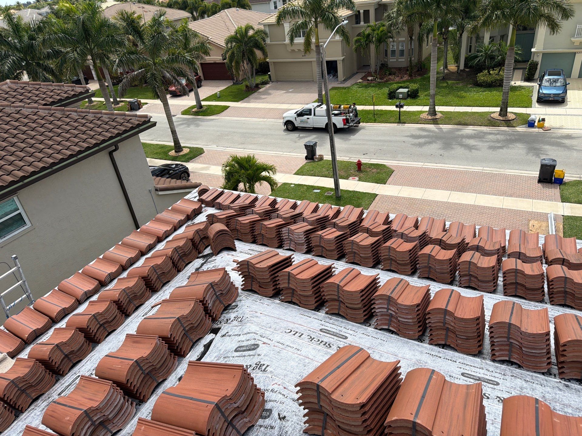 Residential Roofing Installation using Westlake Roofing Tile by BLUES BROTHERS ROOFING