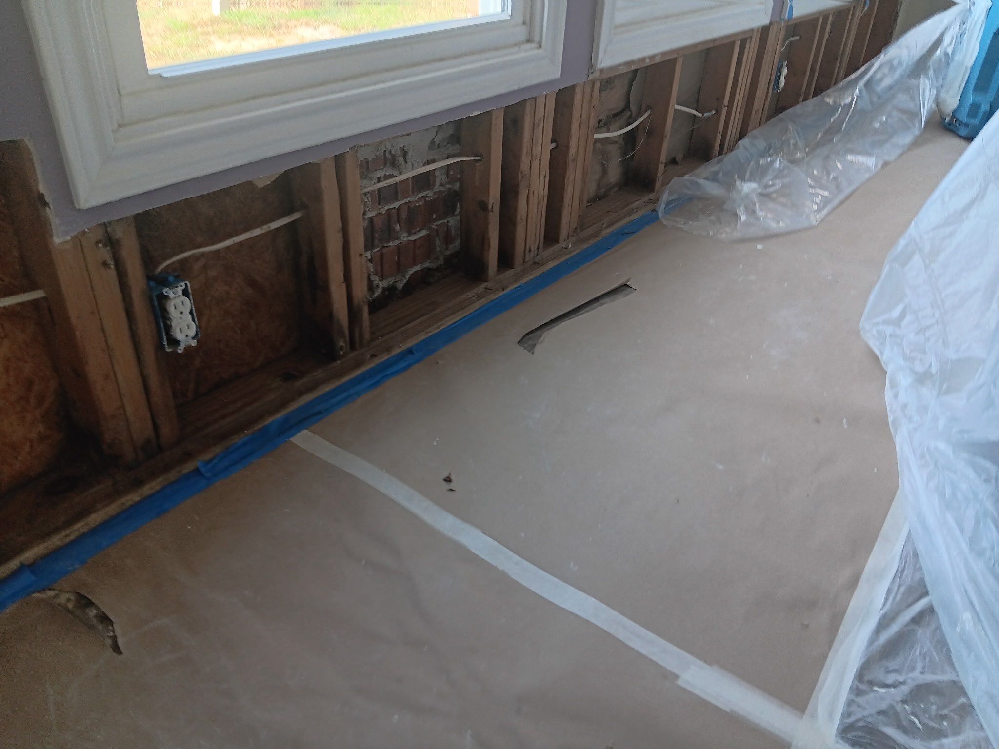 Extensive Interior Repair & Repaint in Tyler TX by Quality Coats Painting