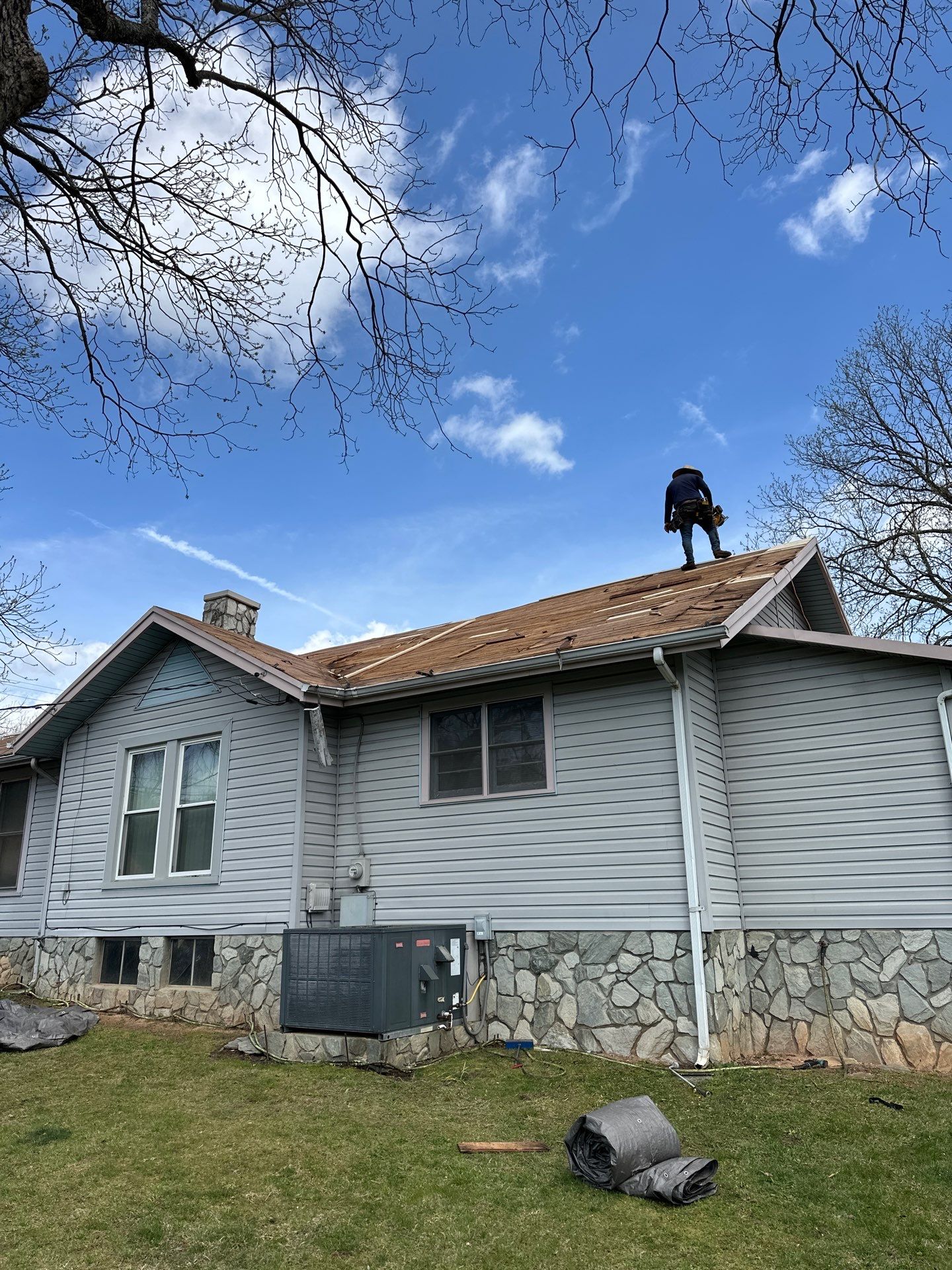 Roof Replacement - GAF HZD in Pewter Grey  by Peak 2 Peak Services LLC