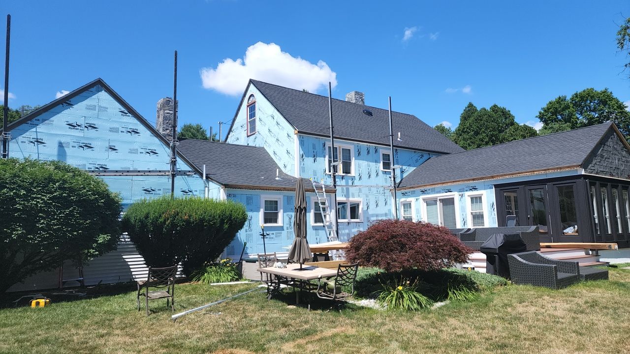 Siding Installation using James Hardie by UBrothers Construction