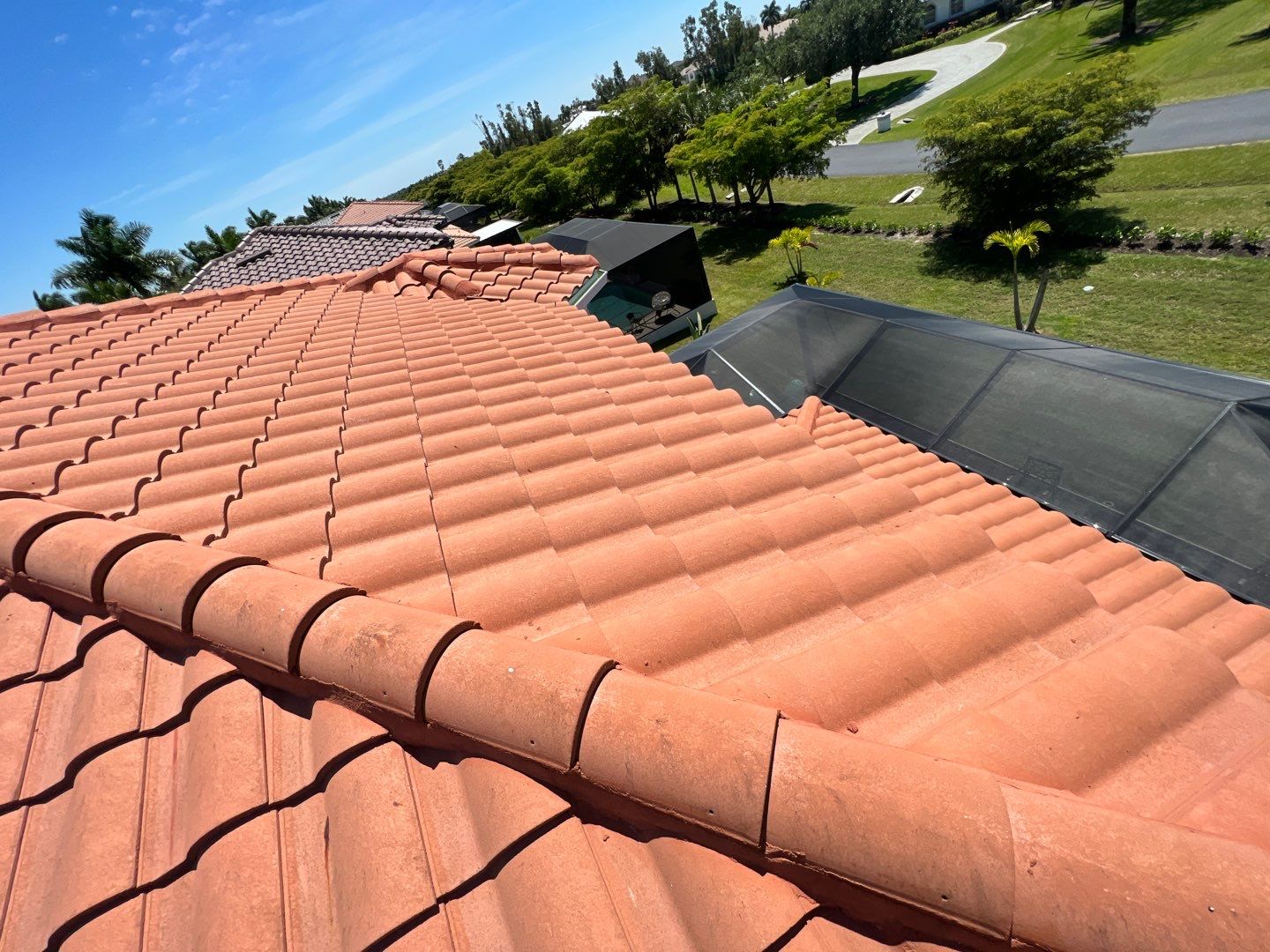 Residential Roofing Repair using Concrete Tile by Four Peaks Roofing