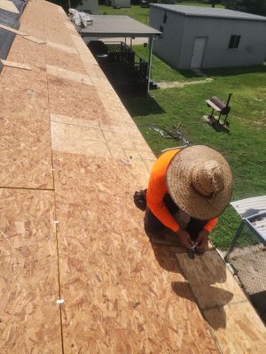 Residential Roofing Installation using Owen's Corning Duration (Lifetime) Shingles