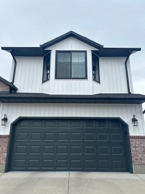 Orem | Premium Insulated Exterior Upgrade | Crisp White & Iron Gray