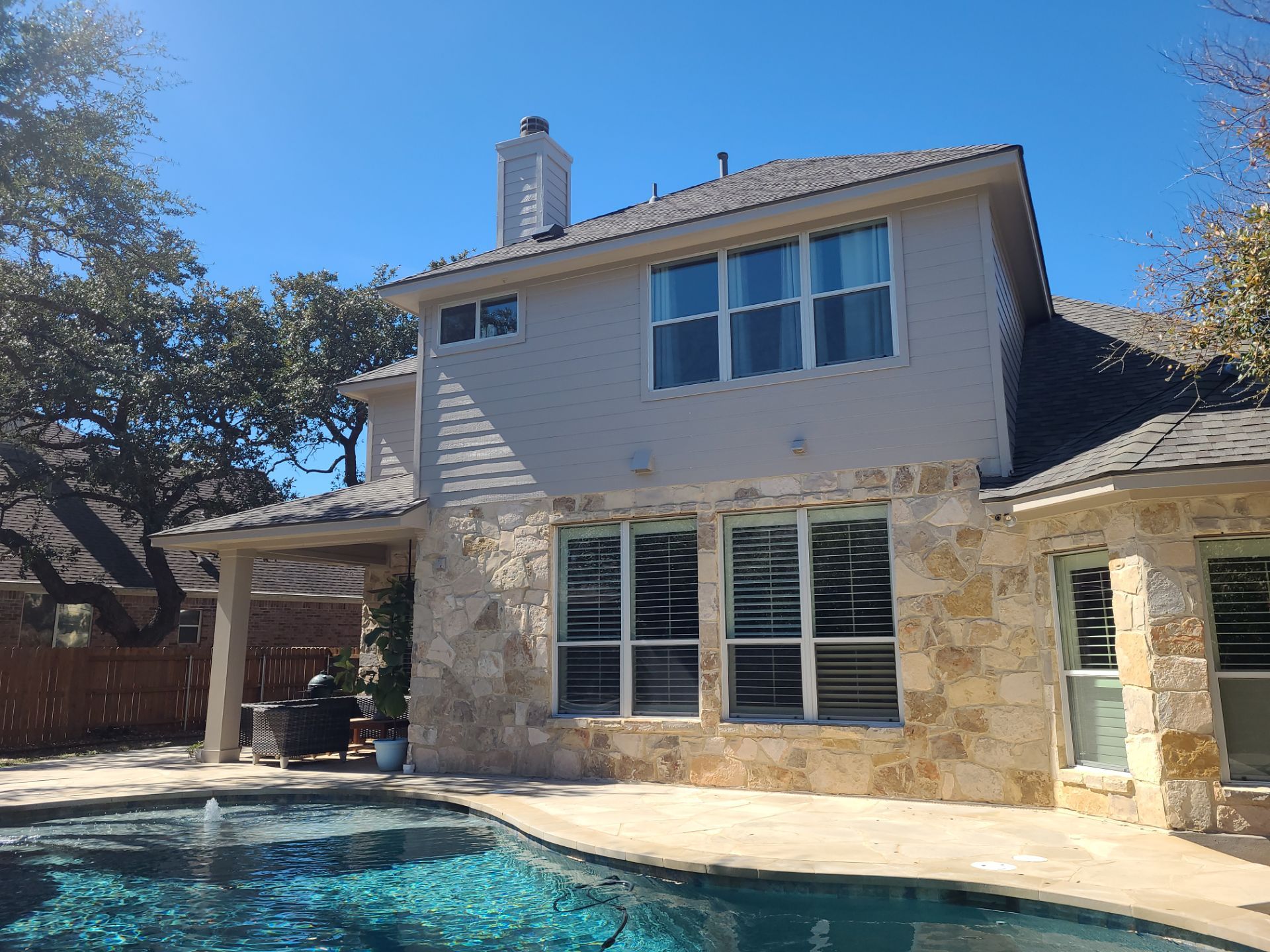 Full Exterior Freshen-Up by Oakwood Roofing and Construction, LLC