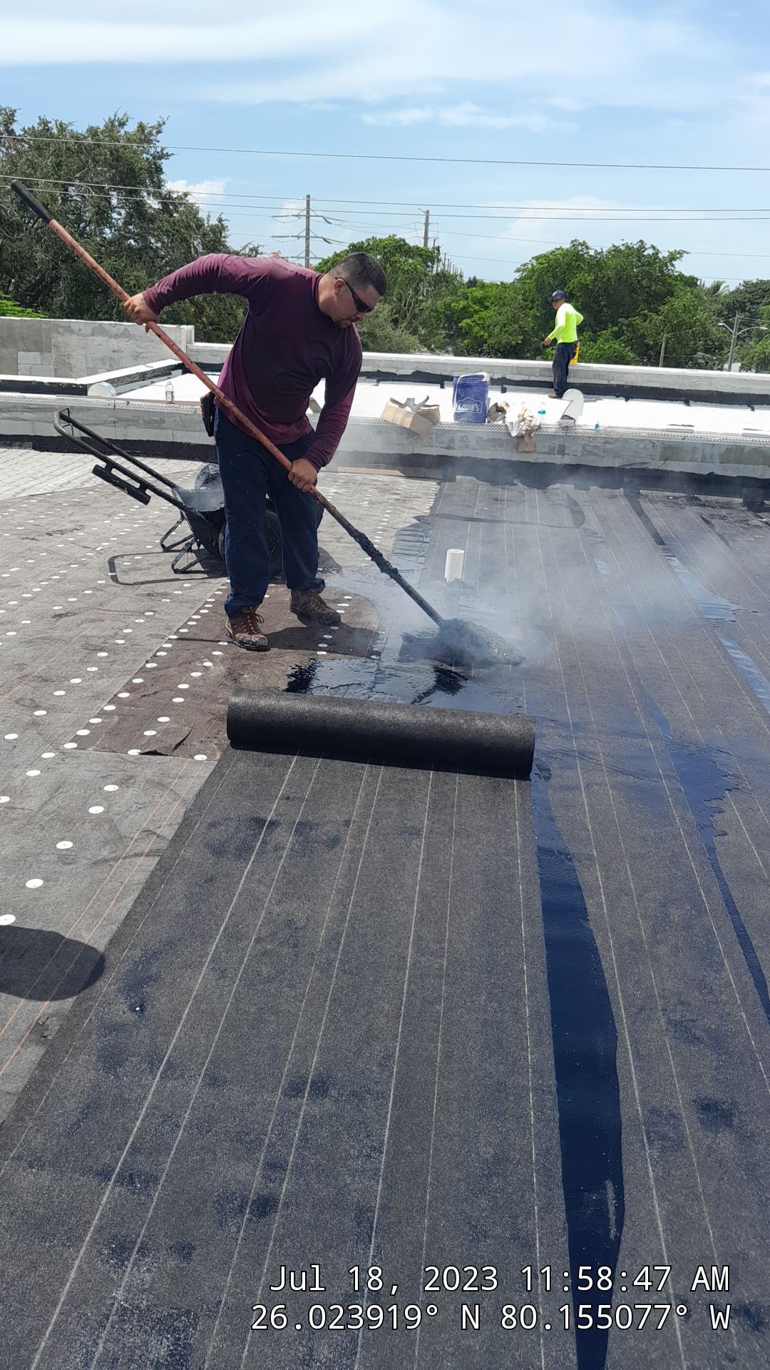 Residential New Construction Roof Installation by Earl W. Johnston Roofing 