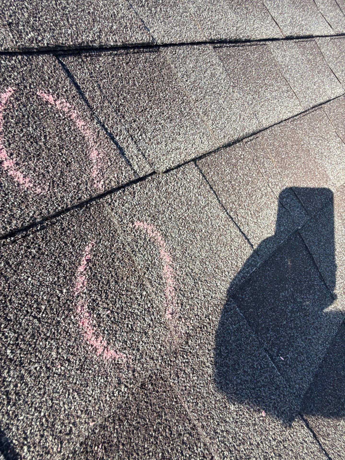 Hail Damage Roof Inspection in Oklahoma City, OK by McCann's Roofing and Construction