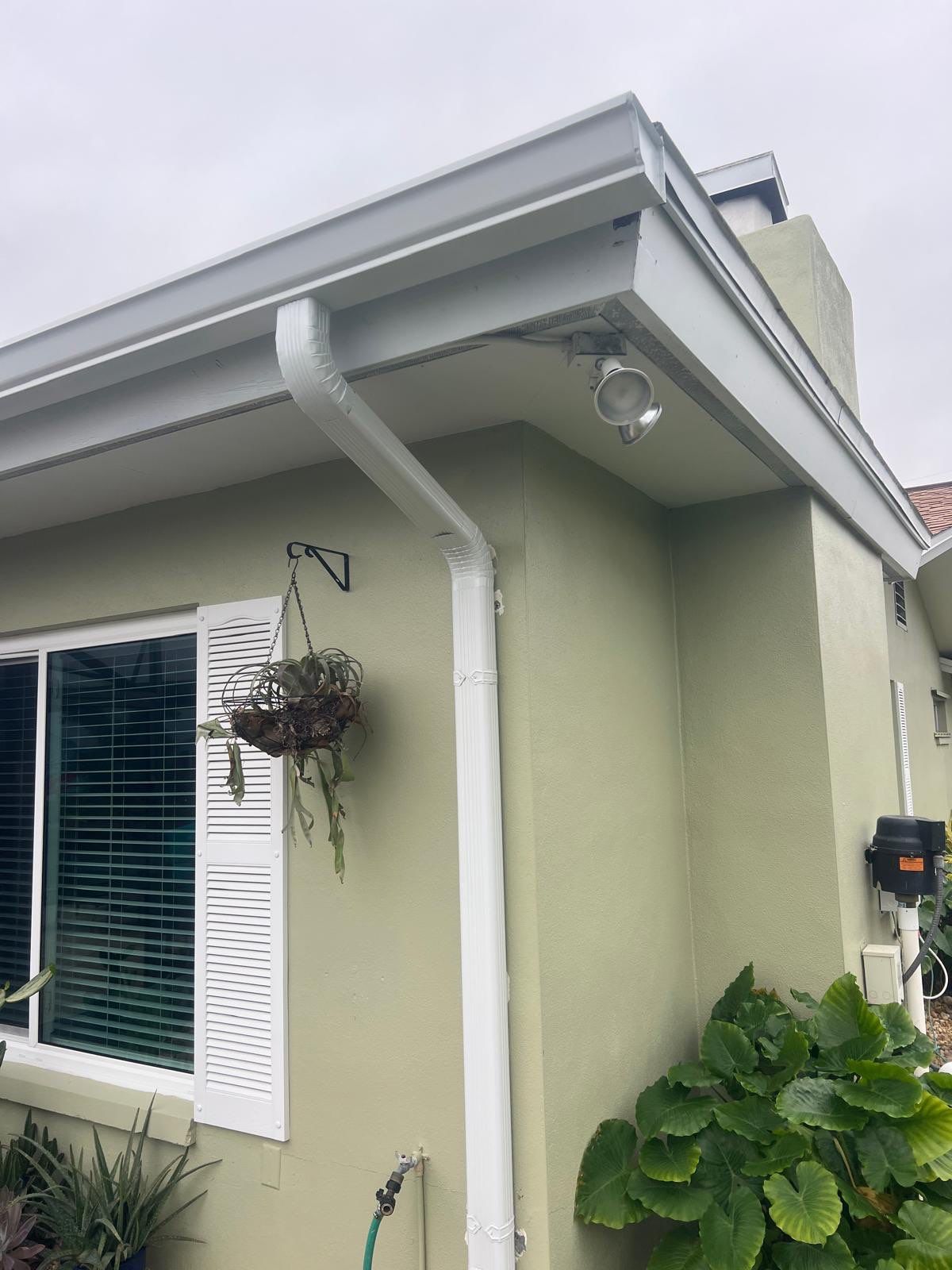 6-Inch Seamless Gutter Installation in Cape Coral FL by Gutter Professors