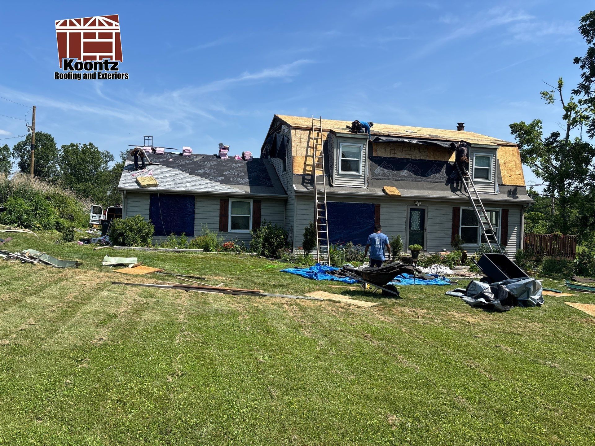 Roof & Exterior Installation by Koontz Construction