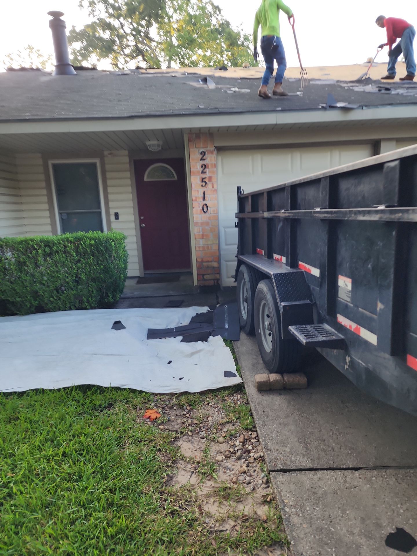 Residential Roofing Repair using Owen's Corning Duration (Lifetime) Shingles by Roof Repair Company